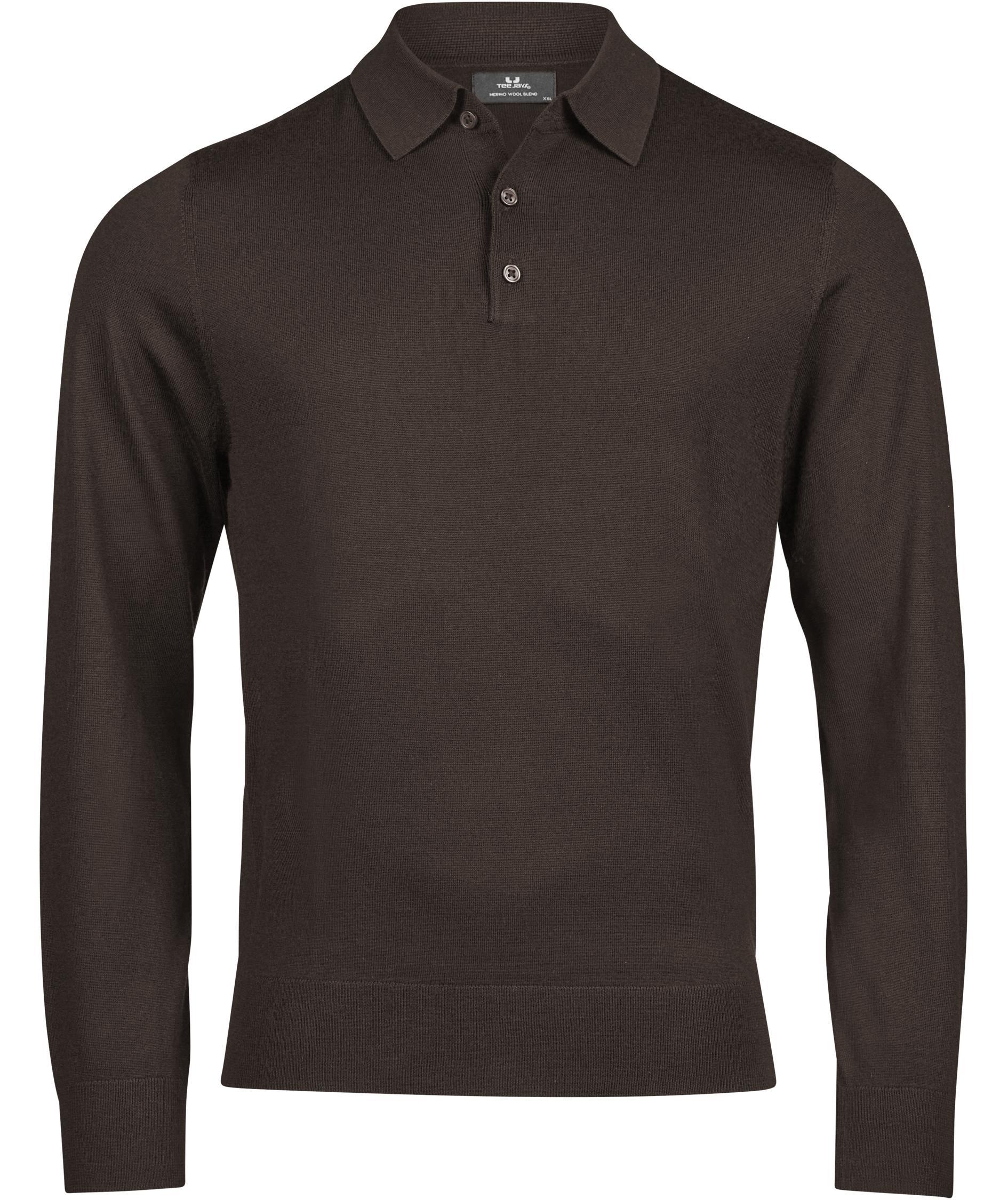 Tee Jays pik&eacute;tr&ouml;ja med merinoull, Mocha, Mocha, swatch