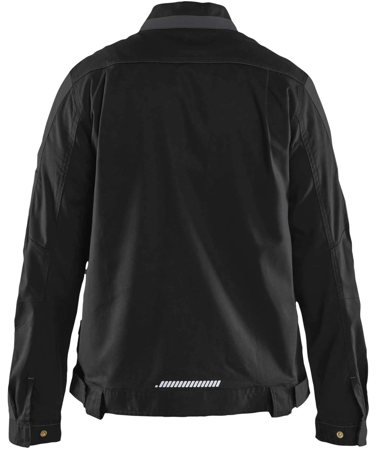 Bl&aring;kl&auml;der dame arbeidsjakke, Svart/M&oslash;rk Gr&aring;, Svart/M&oslash;rk Gr&aring;, large image number 2