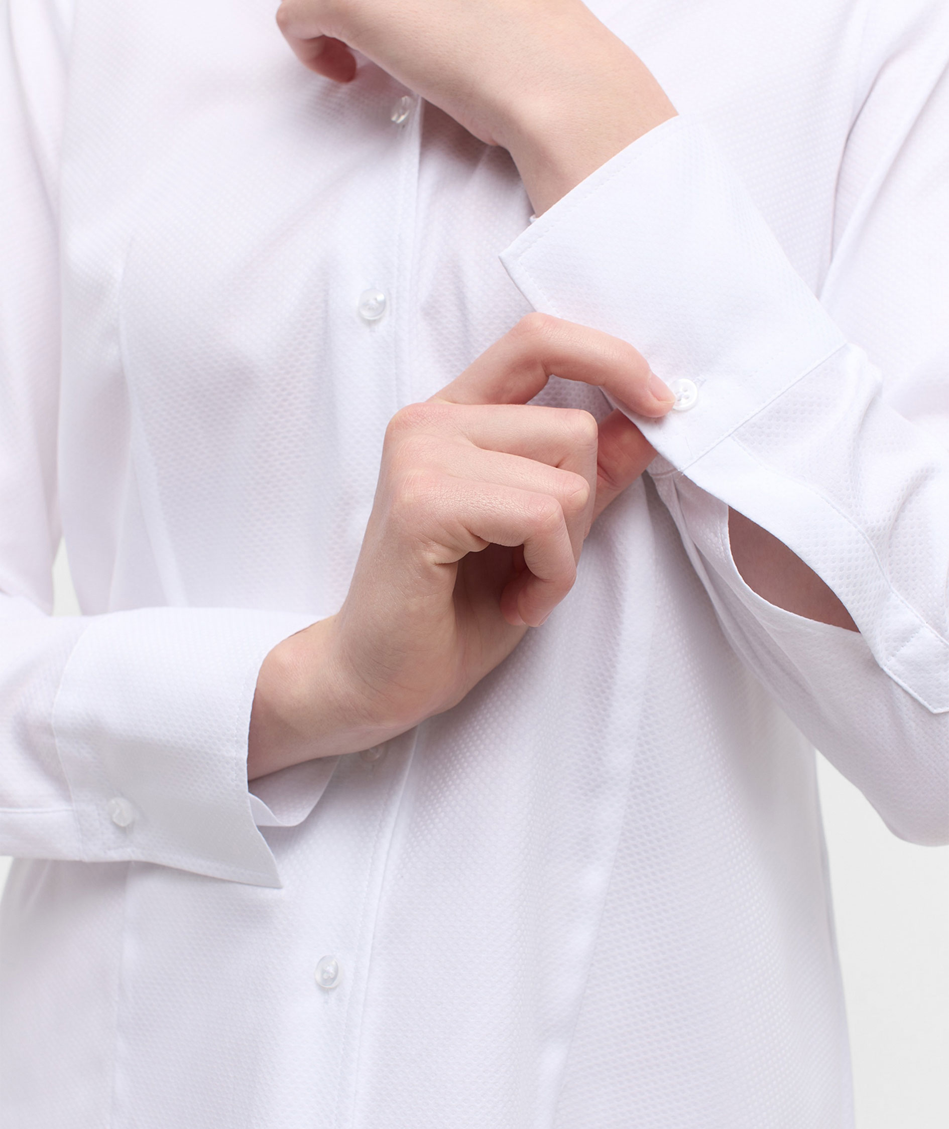 Eterna Regular fit dameskjorte, White , large image number 3