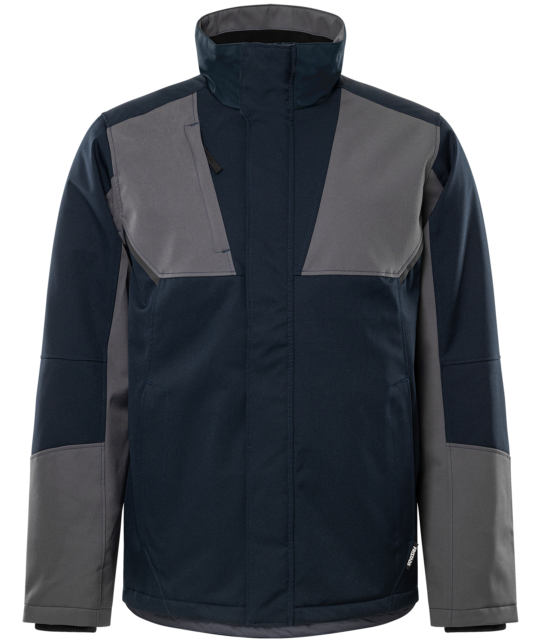 Fristads softshell vinterjakke 4931 GSW full stretch, M&oslash;rk Marine/Gr&aring;, M&oslash;rk Marine/Gr&aring;, swatch