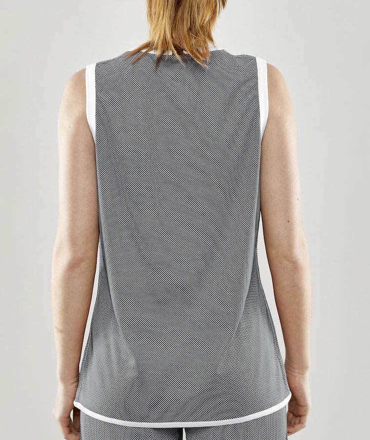 Craft Progress Wende Damen Tank Top, Schwarz/Wei&szlig;, large image number 2