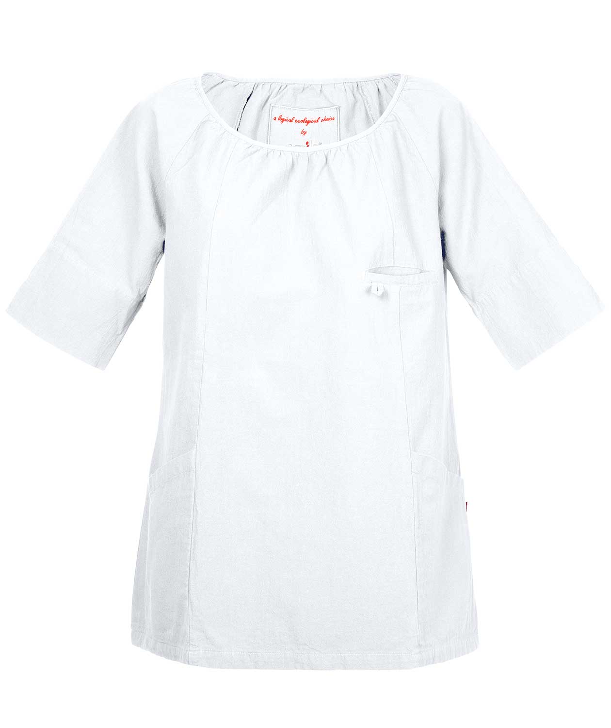 Smila Workwear Elin &oslash;kologisk dame tunika, Hvid, large image number 0