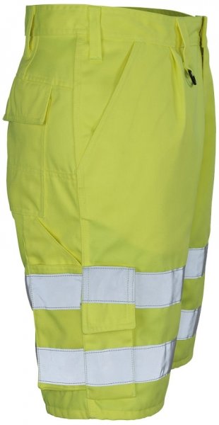 Mascot Safe Classic Pisa arbeidsshorts, Hi-Vis&nbsp;Gul, large image number 3
