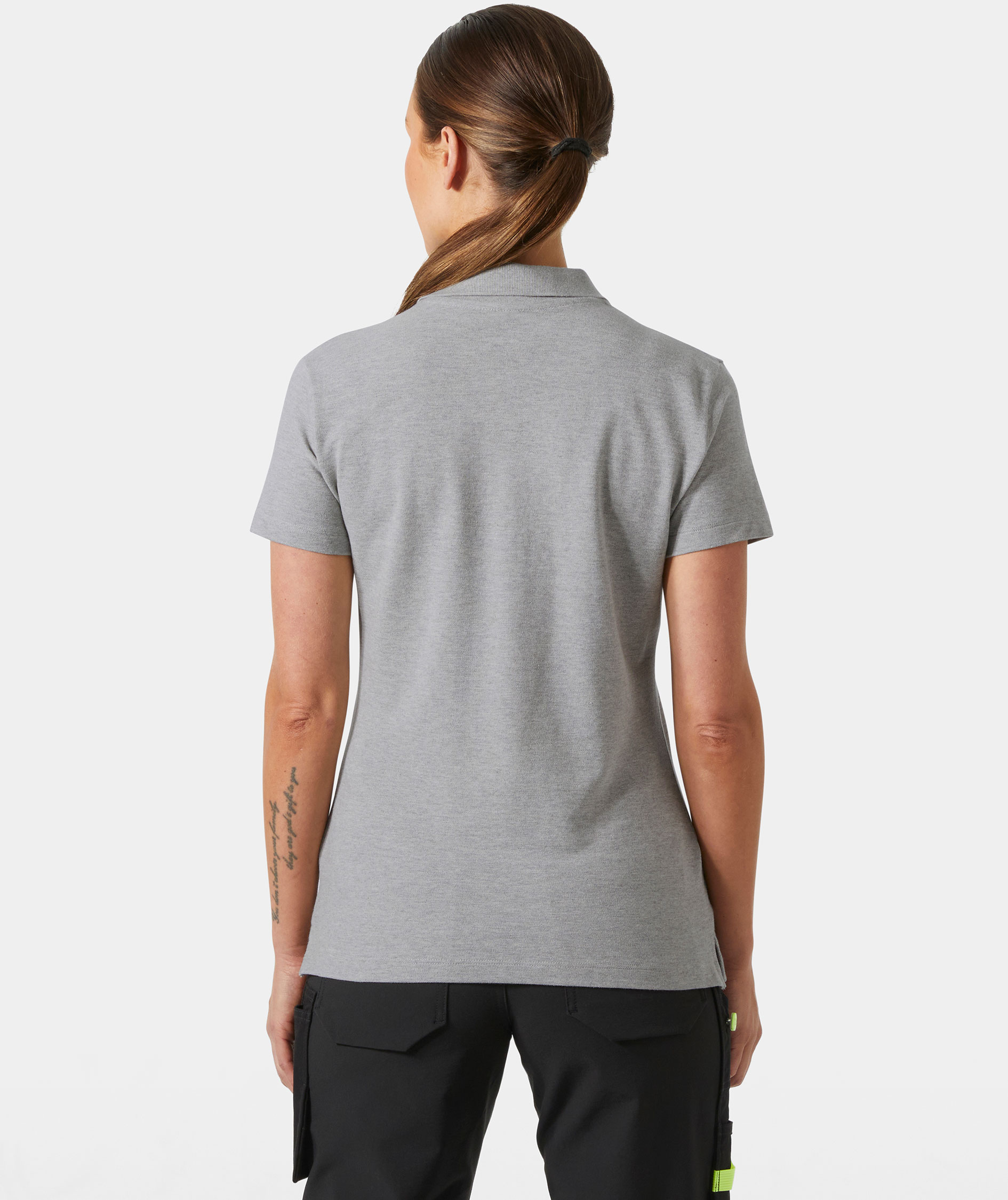 Helly Hansen Classic 2.0 dame polo T-skjorte, Grey melange, large image number 3