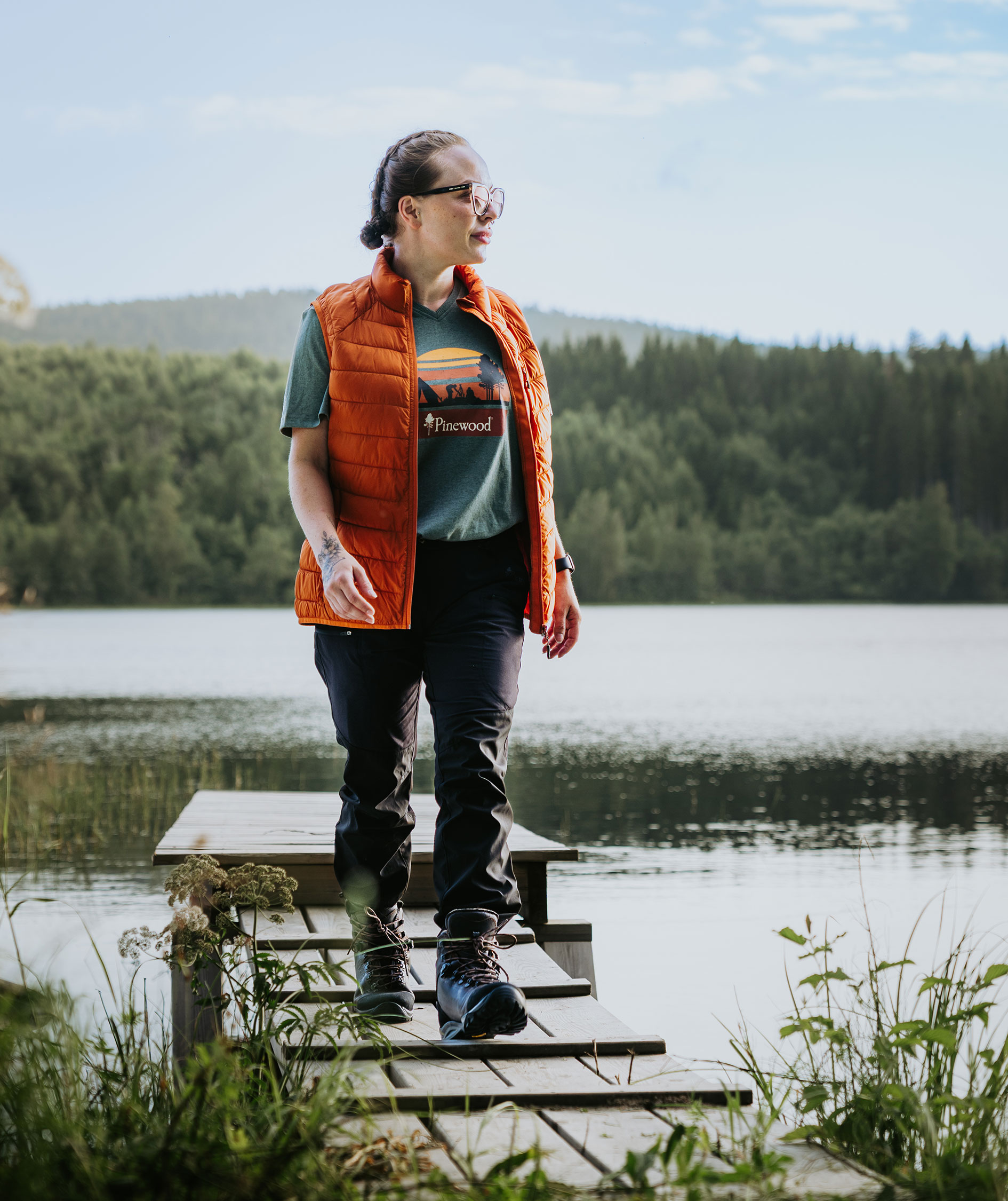 Pinewood Finnveden Outdoor dame T-shirt, 