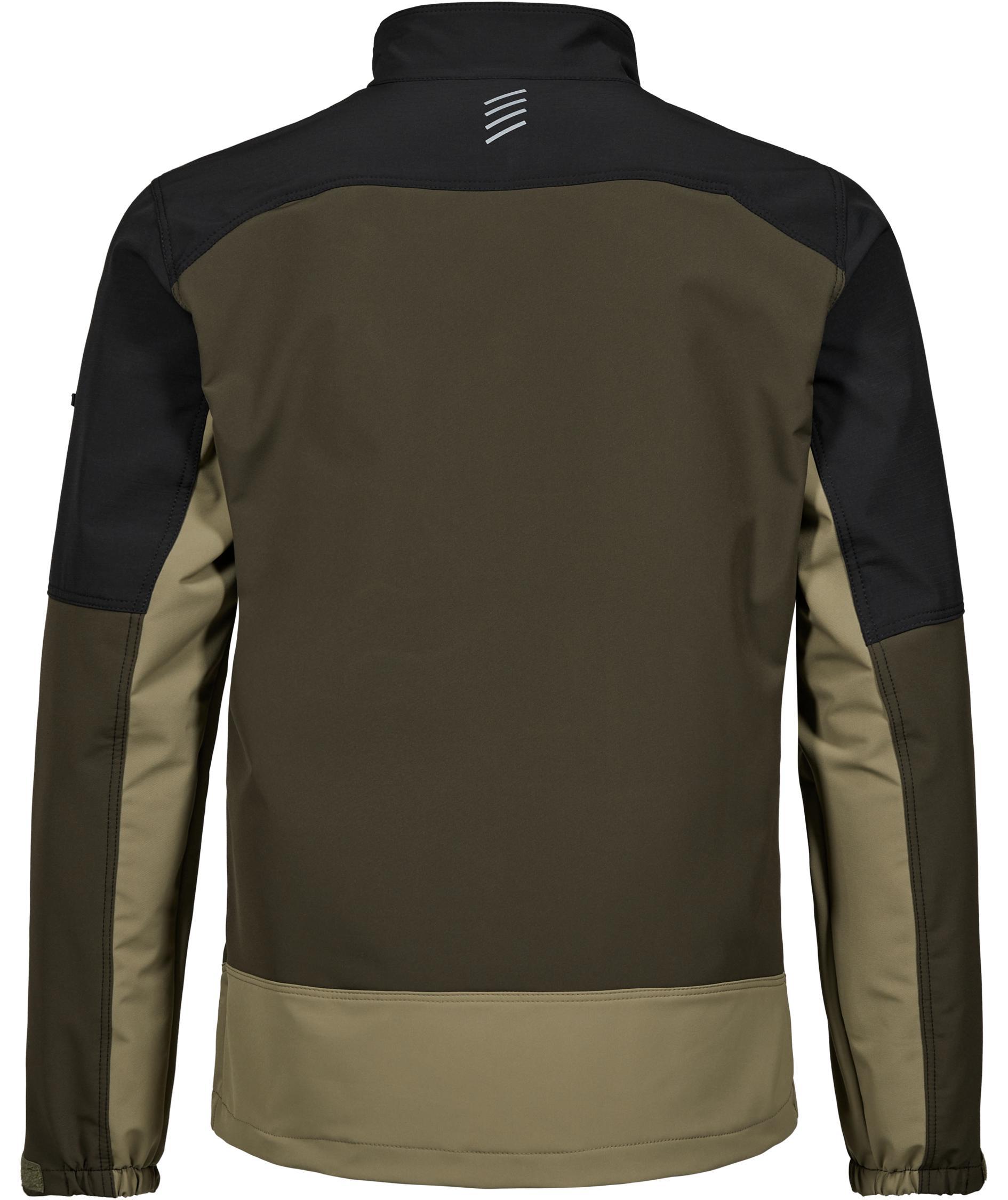 Engel Entire Arbeitsjacke full stretch, Forest Green/Black, large image number 3