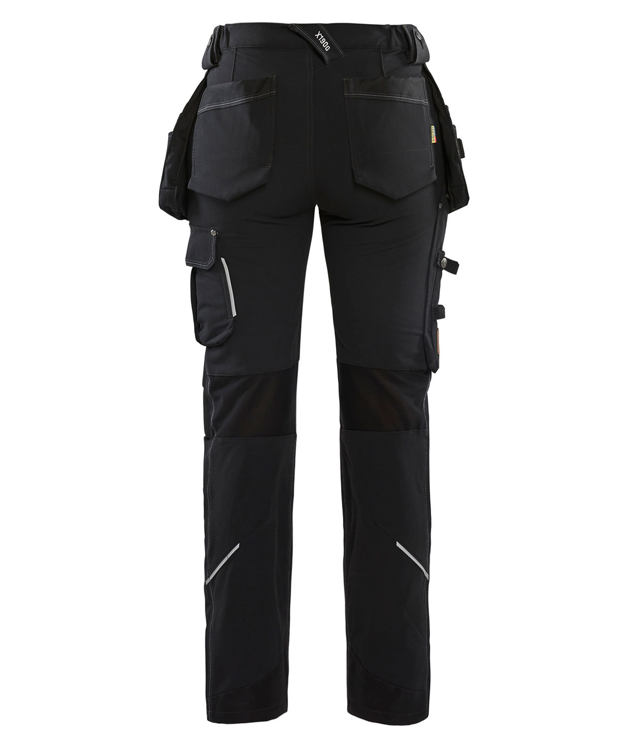 Bl&aring;kl&auml;der woman's craftsman trousers full stretch, Black, large image number 2