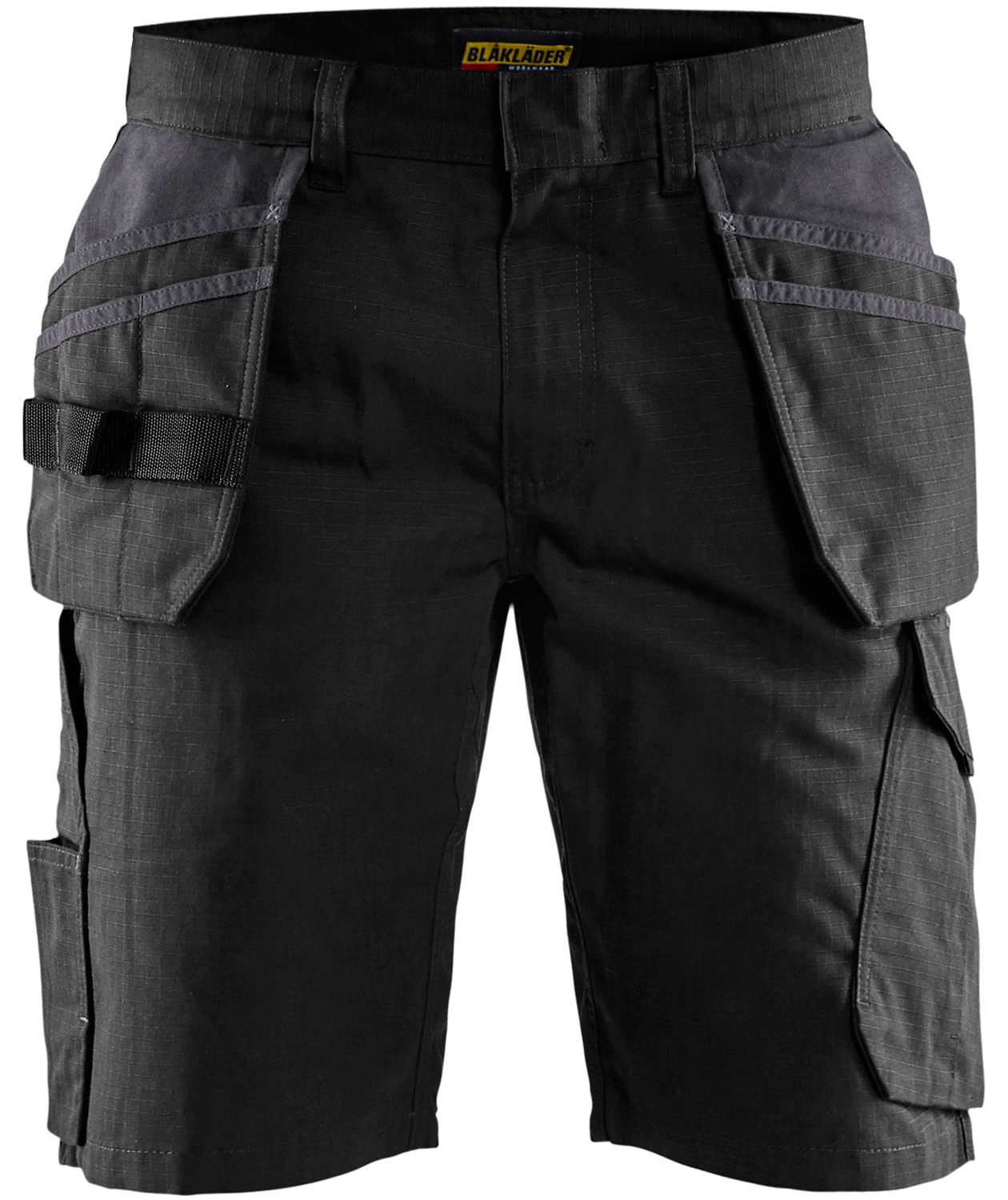 Bl&aring;kl&auml;der Unite hantverksshorts, Svart/M&ouml;rkgr&aring;