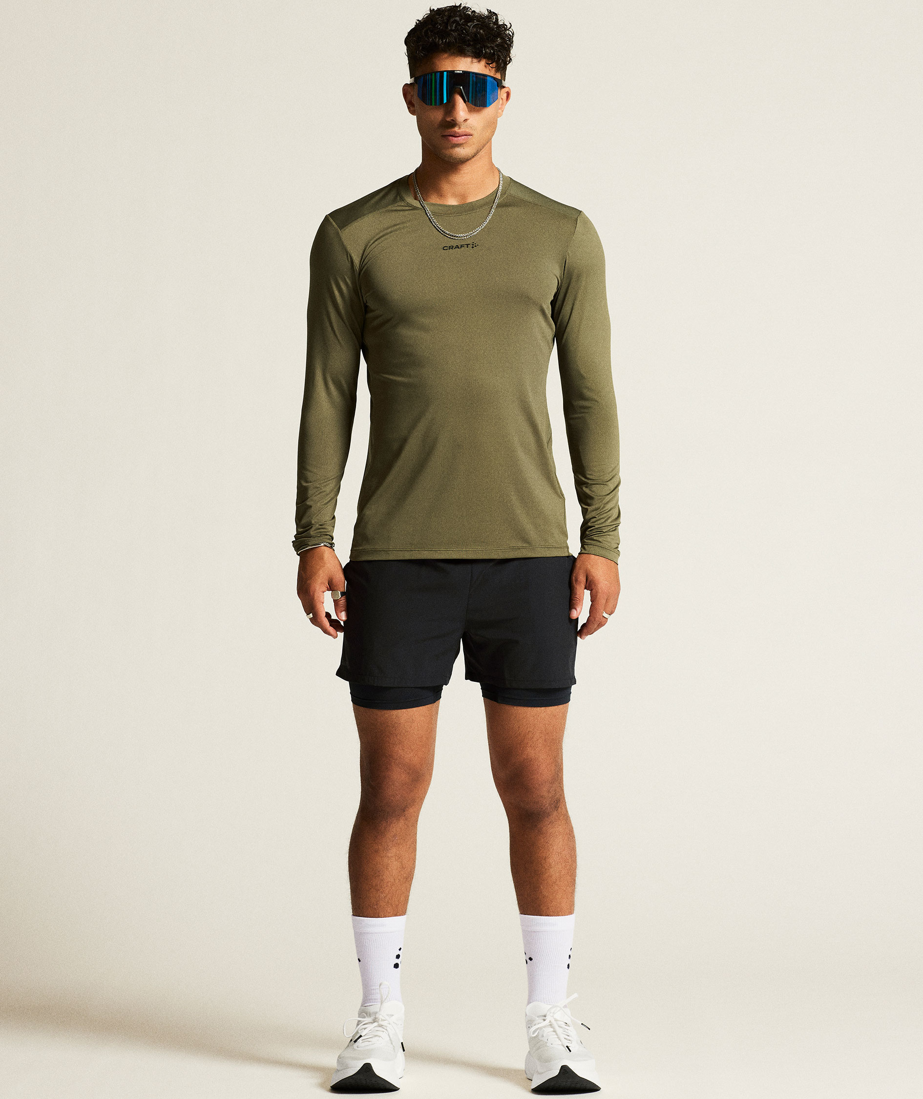 Craft ADV Essence lang&aelig;rmet T-shirt, Rift, large image number 10