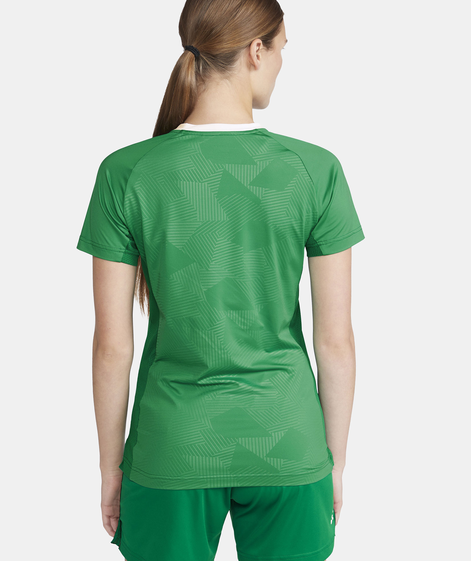 Craft Premier Solid Jersey dame T-shirt, Team green, large image number 6