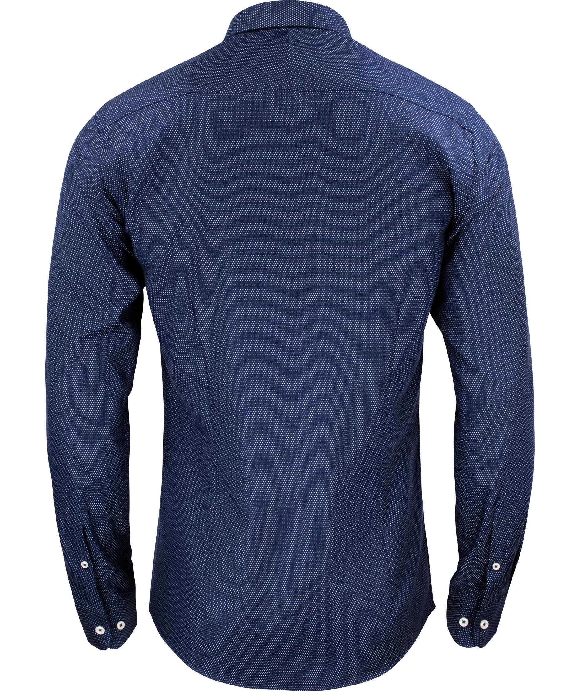 J. Harvest & Frost Purple Bow 49 slim fit shirt