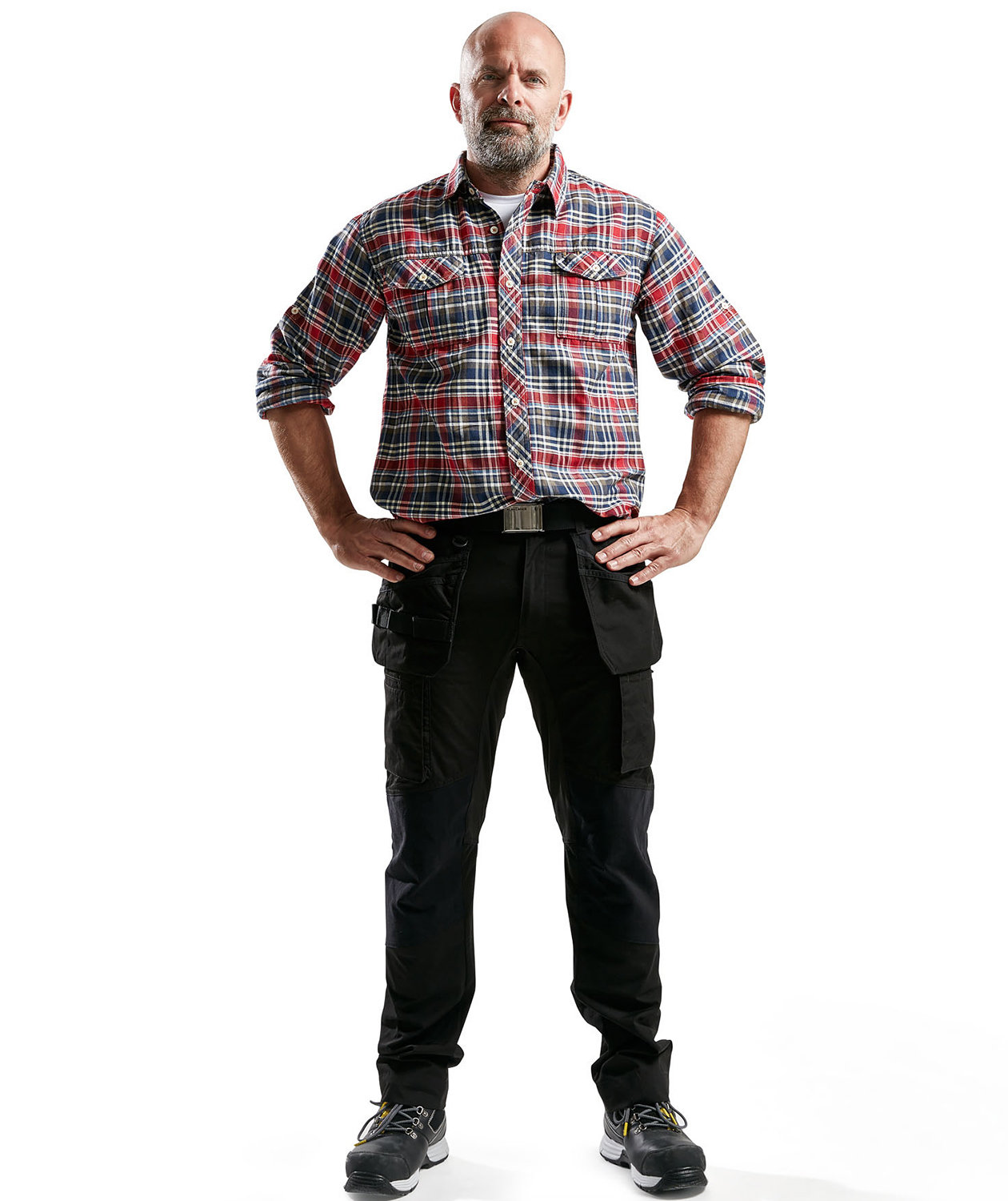 Bl&aring;kl&auml;der Handwerkerhose, Schwarz