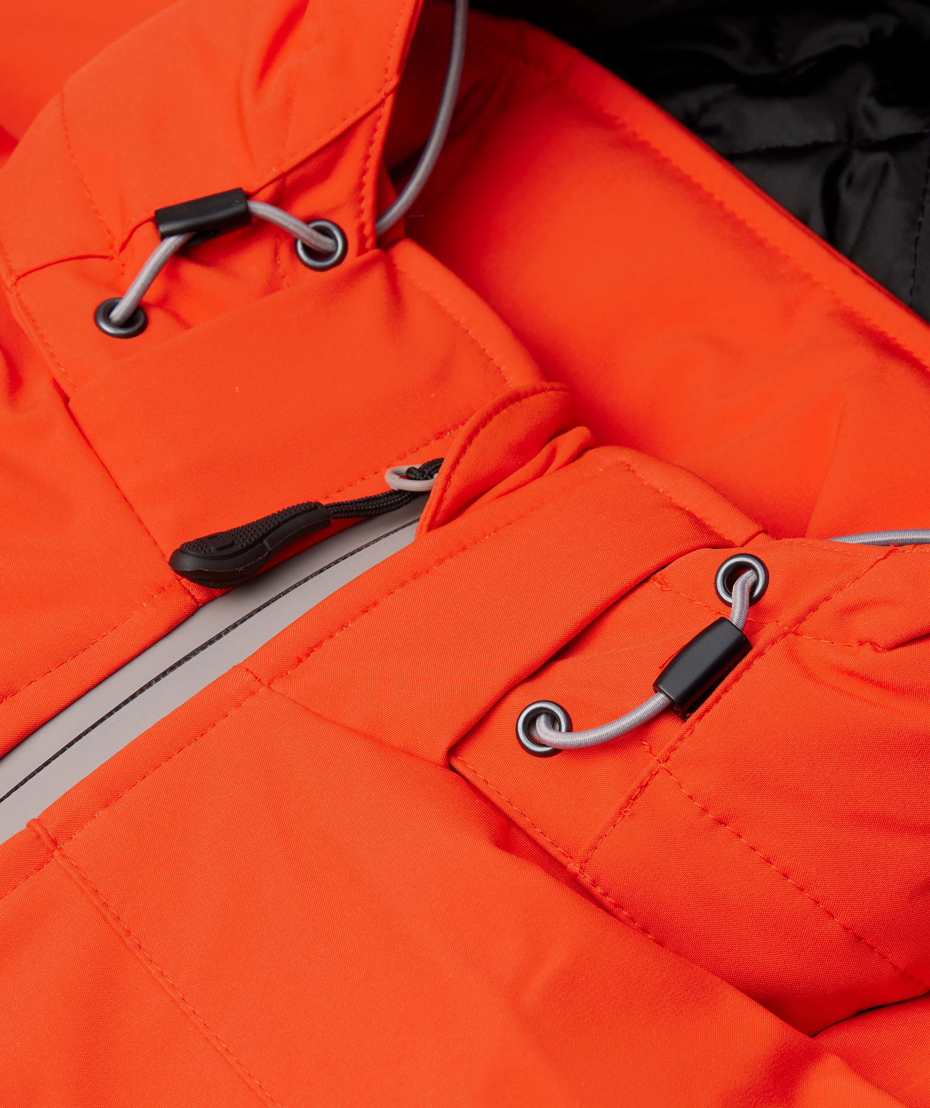 ID vinter dame softshelljakke, Orange, large image number 3