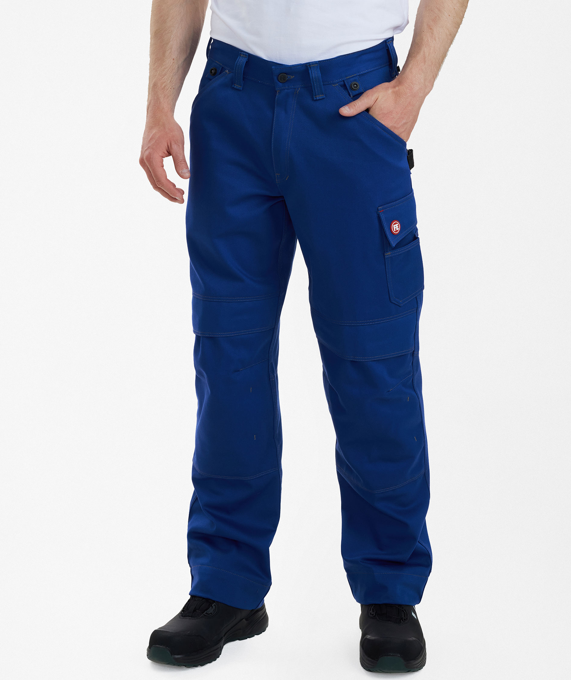 Engel Combat arbeidsbukse, Azurbl&aring;