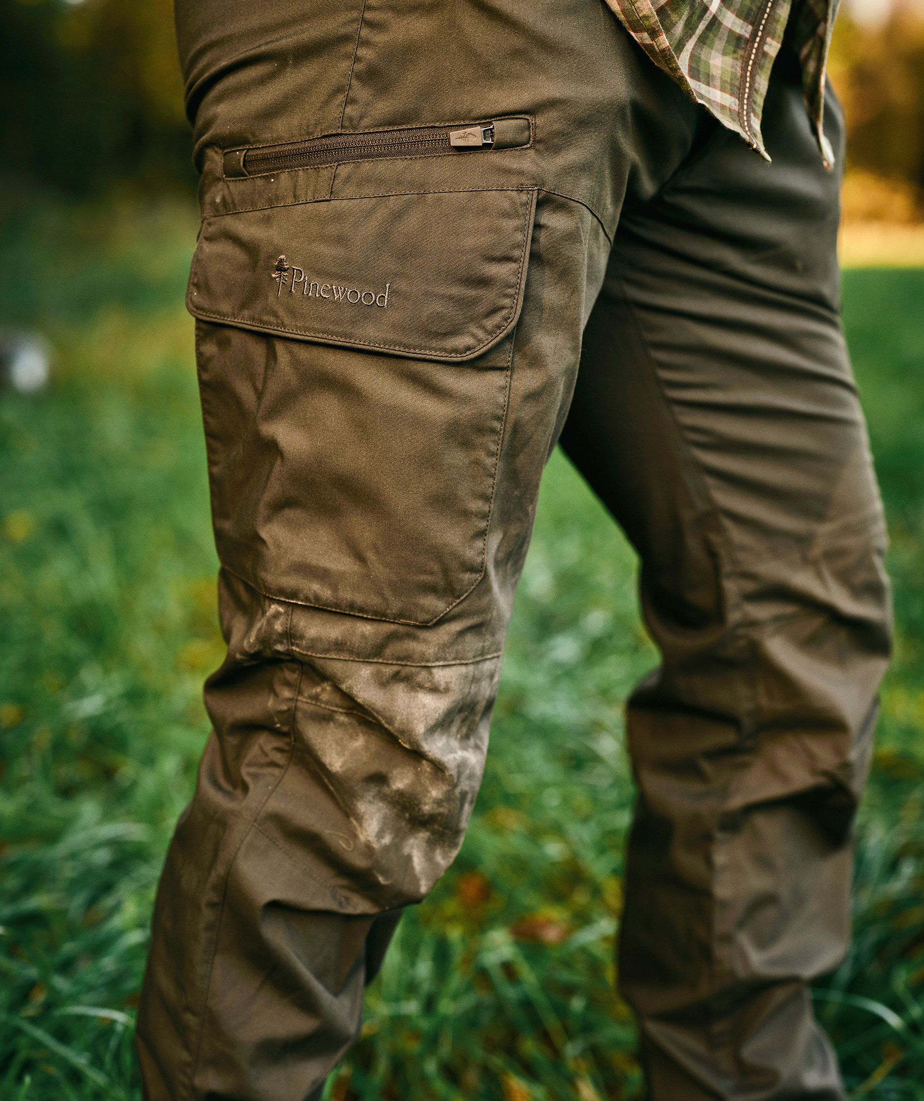 Pinewood&nbsp;Pro InsectSafe bukser, Moss green, large image number 4