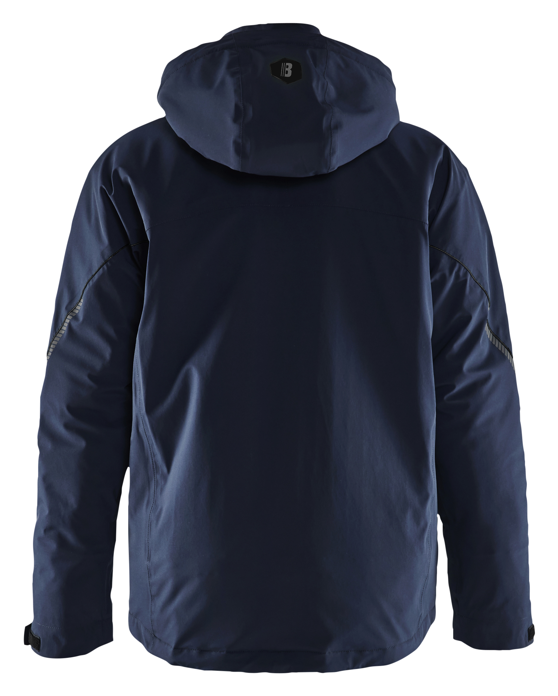 Bl&aring;kl&auml;der vinterjacka full stretch, Dark Marin/Svart, large image number 1