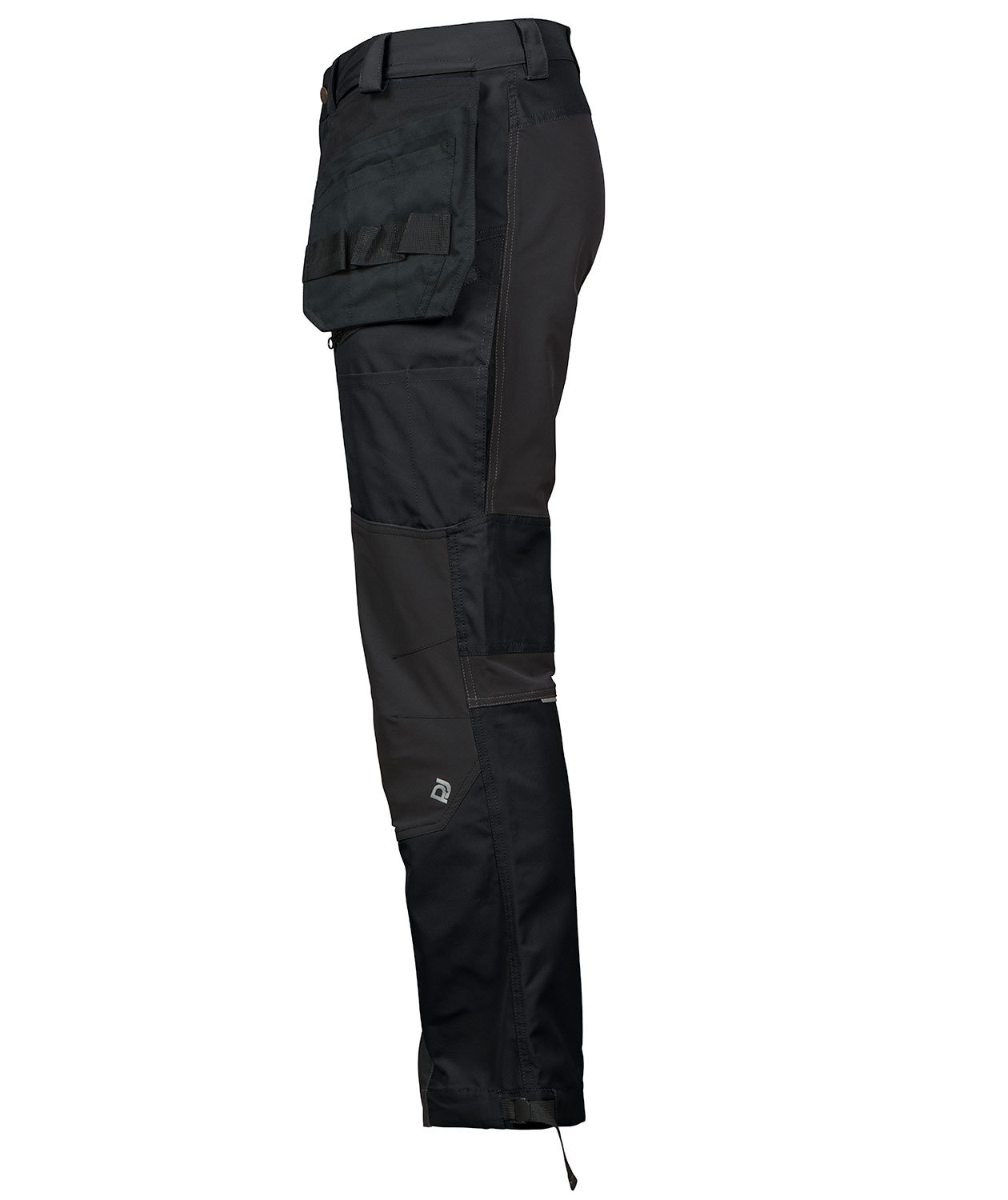 ProJob h&aring;ndverksbukse 3520, Svart, large image number 1