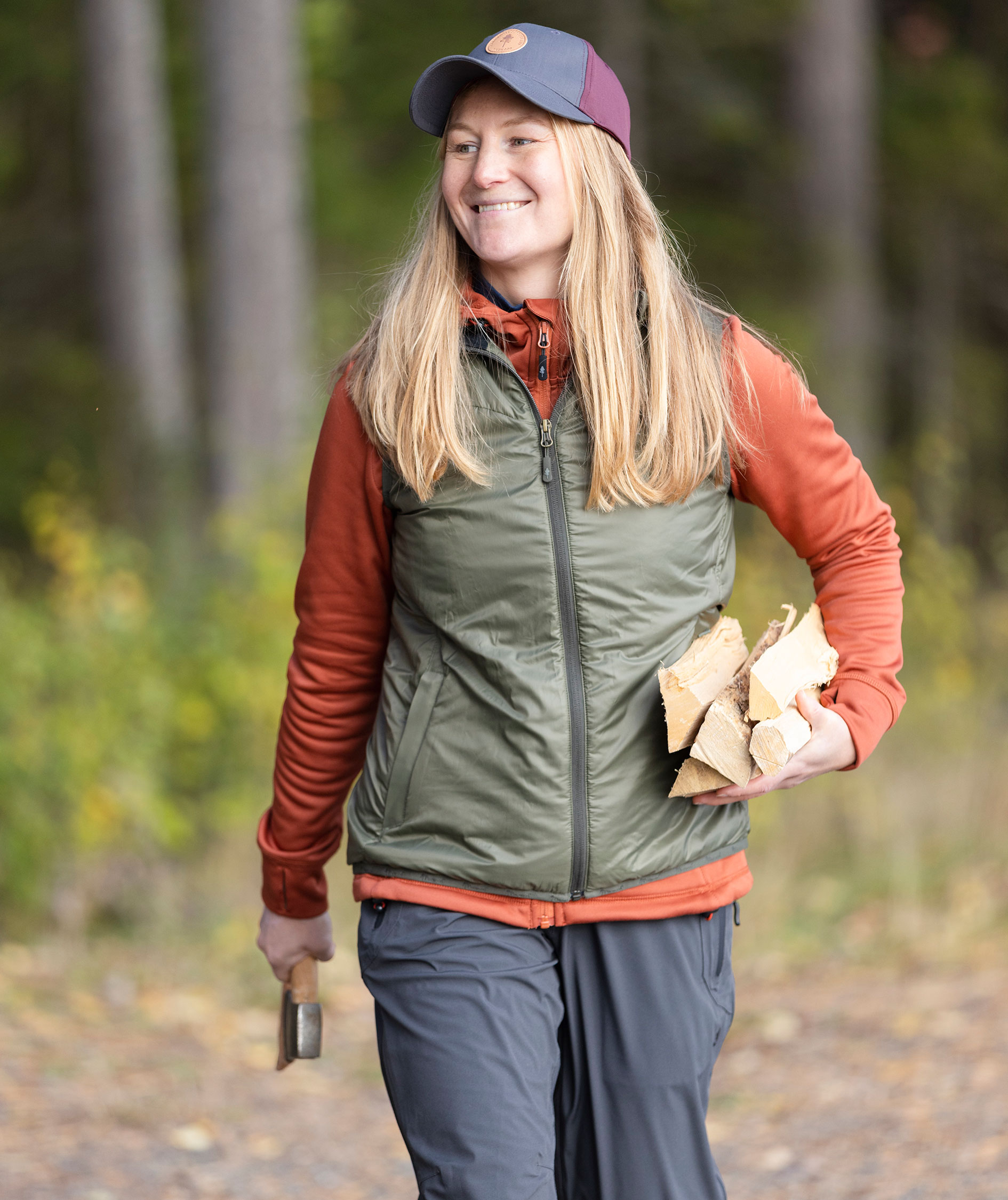 Pinewood Insulation damevest med uld