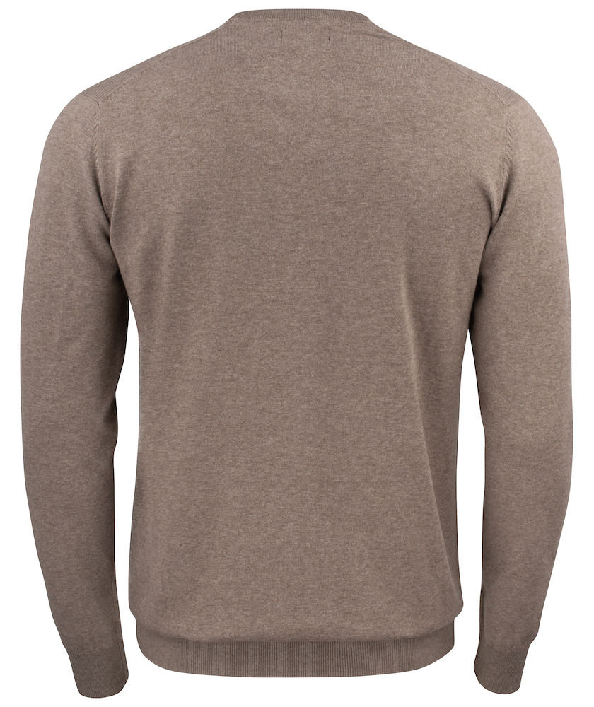Cutter & Buck Oakville Crewneck, Nougat Melange