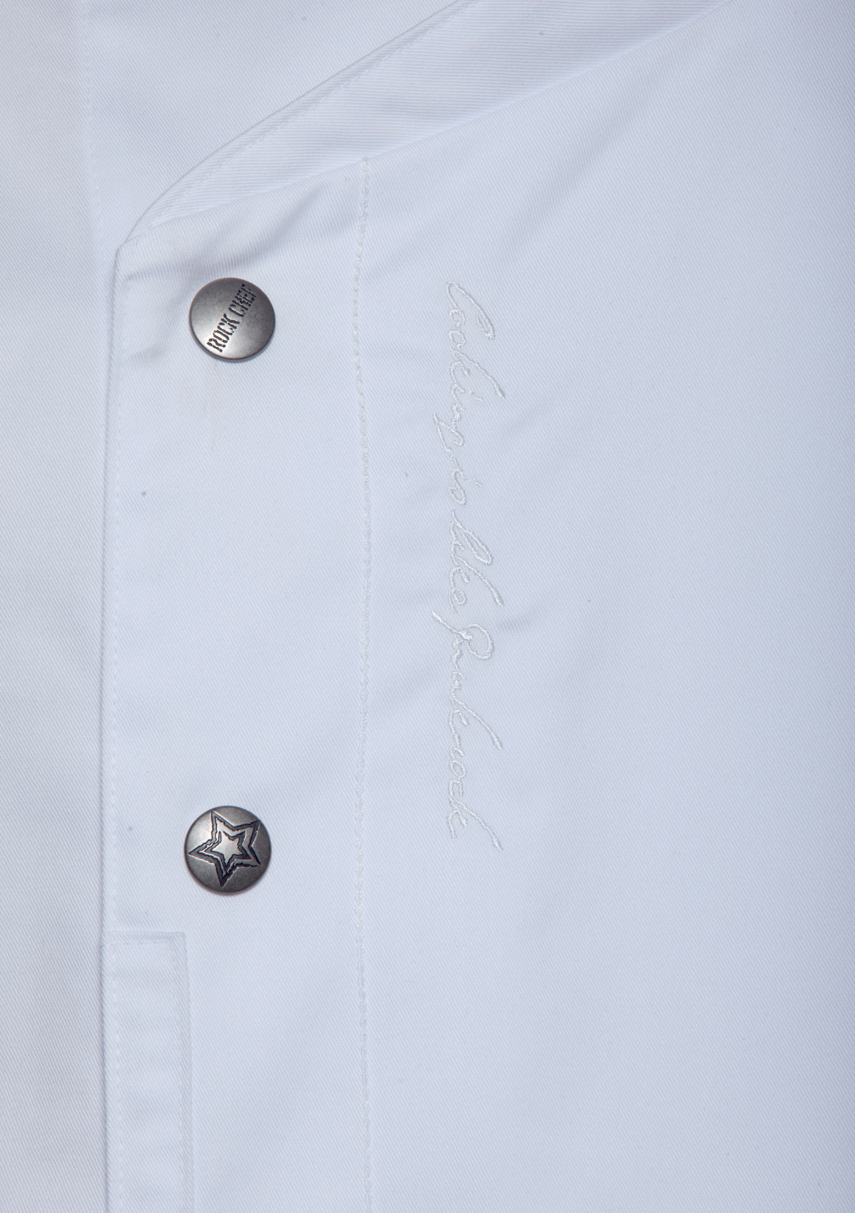 Karlowsky ROCK CHEF&reg; RCJM 6 kokkejakke, Hvid, large image number 2