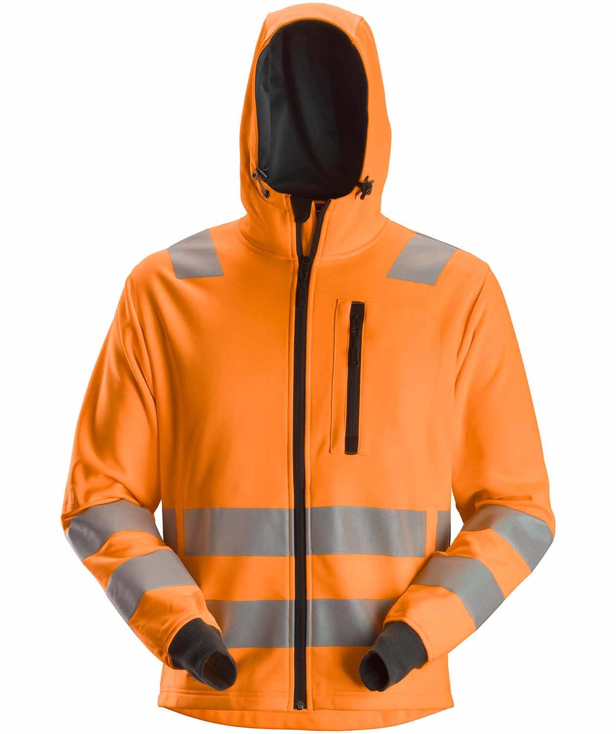 Snickers AllroundWork Kapuzensweatshirt 8039, Hi-vis Orange, Hi-vis Orange, swatch