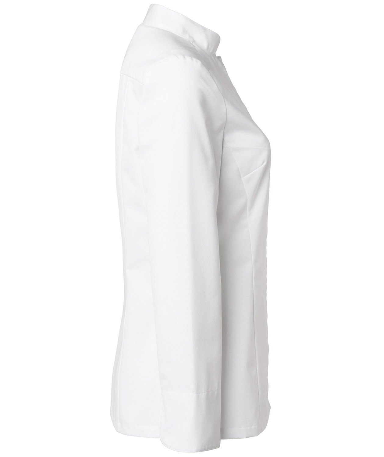 Segers slim fit dame kokkeskjorte, Hvit, large image number 2