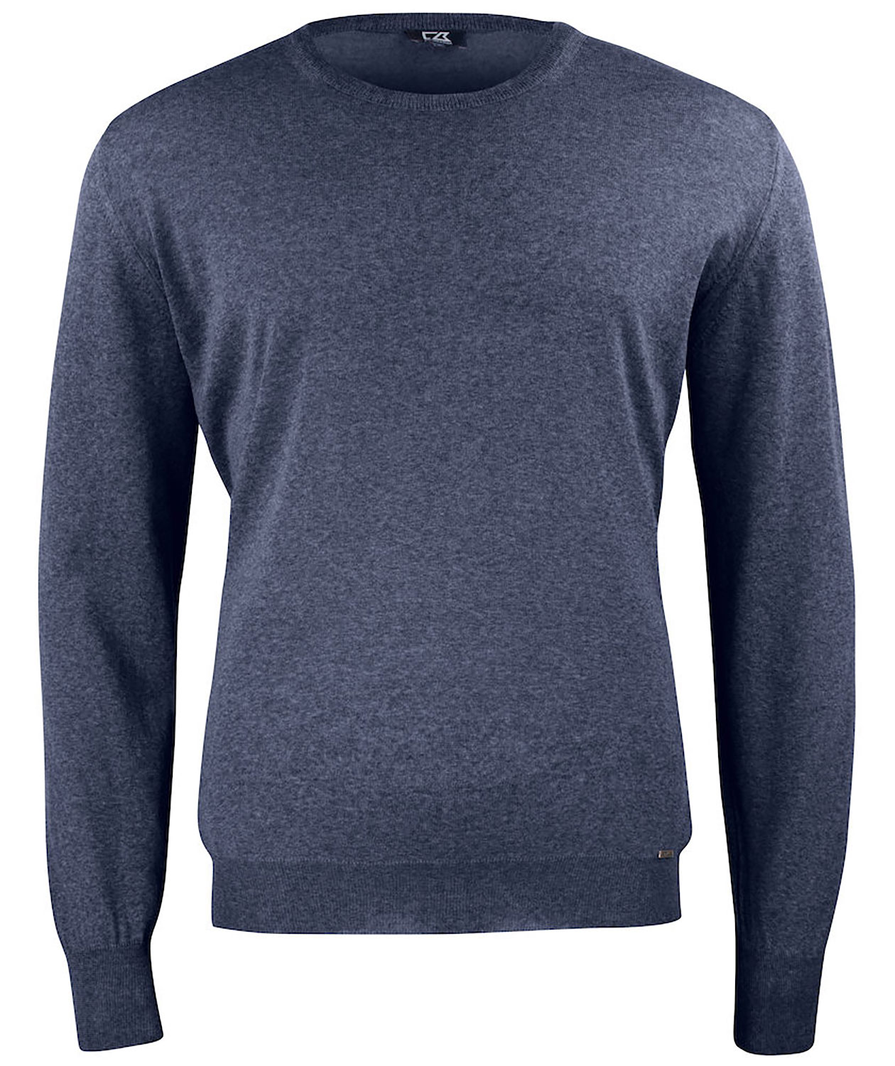 Cutter & Buck Kennewick Crewneck pullover mit Merinowolle, Sea Blue melange, Sea Blue melange, swatch