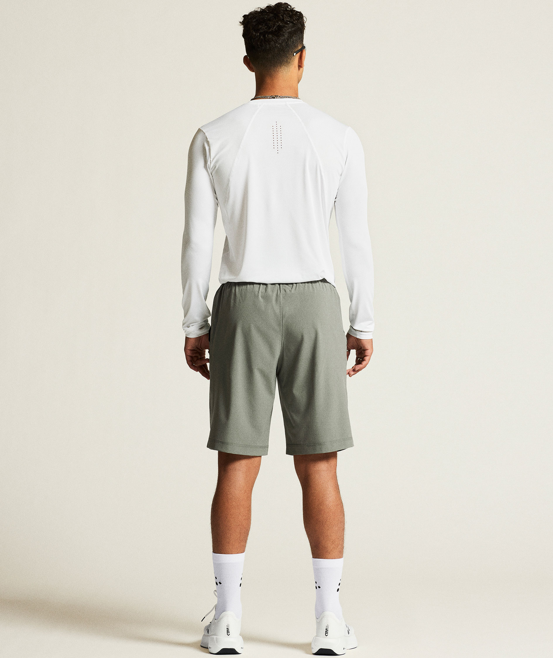 Craft ADV Essence l&aring;ng&auml;rmad T-shirt, White, large image number 5