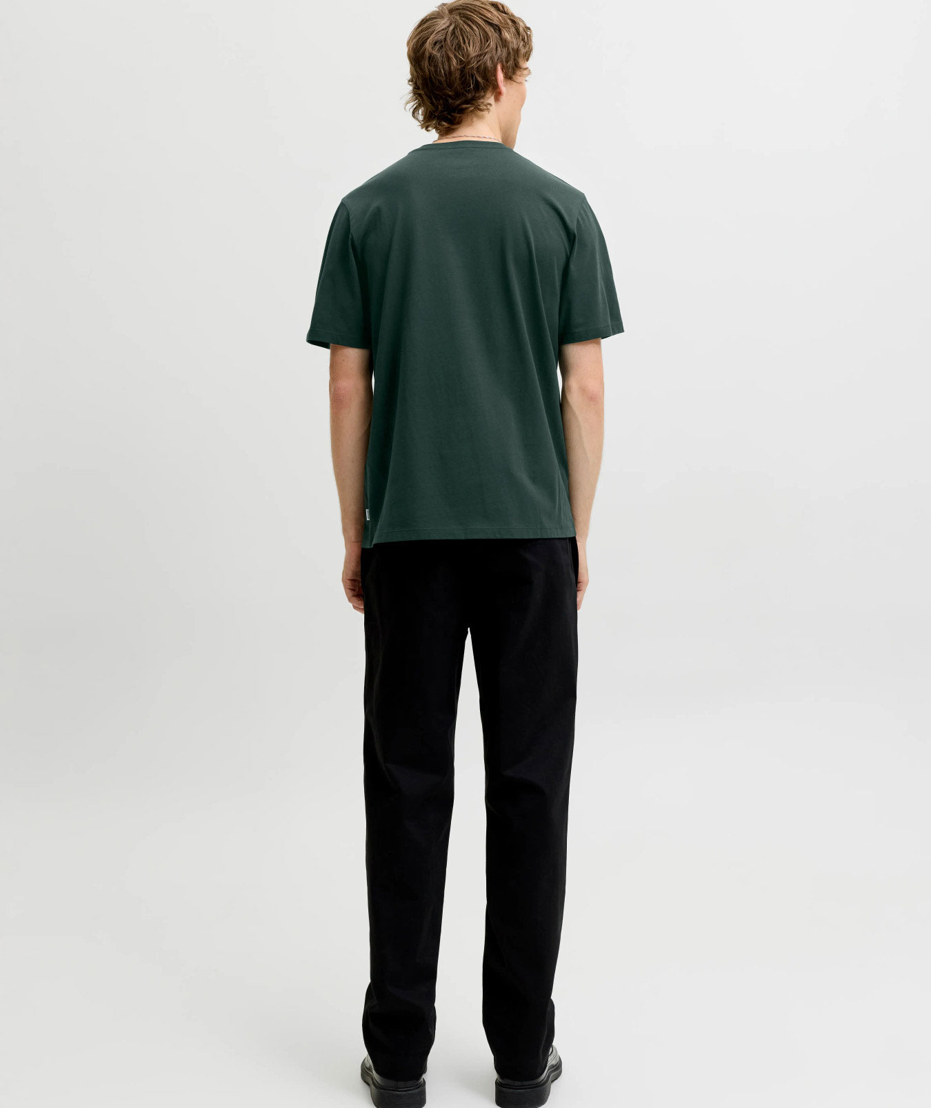 Jack & Jones JJEORGANIC basic T-skjorte, Scarab, large image number 2