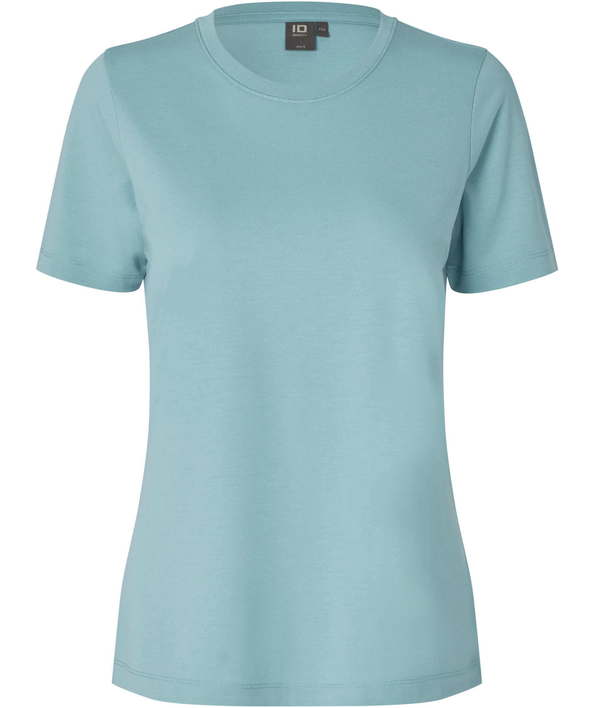 ID Ease dame T-skjorte, St&oslash;vete Aqua, St&oslash;vete Aqua, swatch