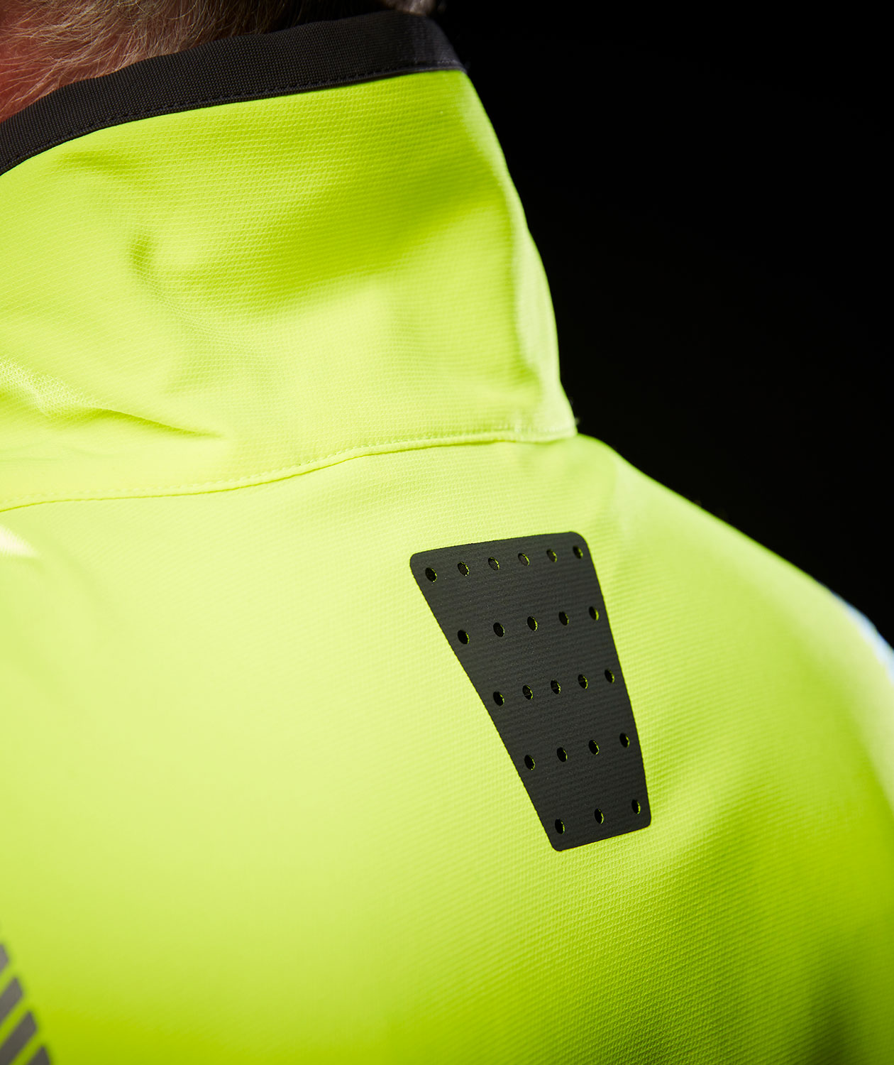 Helly Hansen ICU BRZ arbetsjacka full stretch, Varsel Gul/Ebony, large image number 8