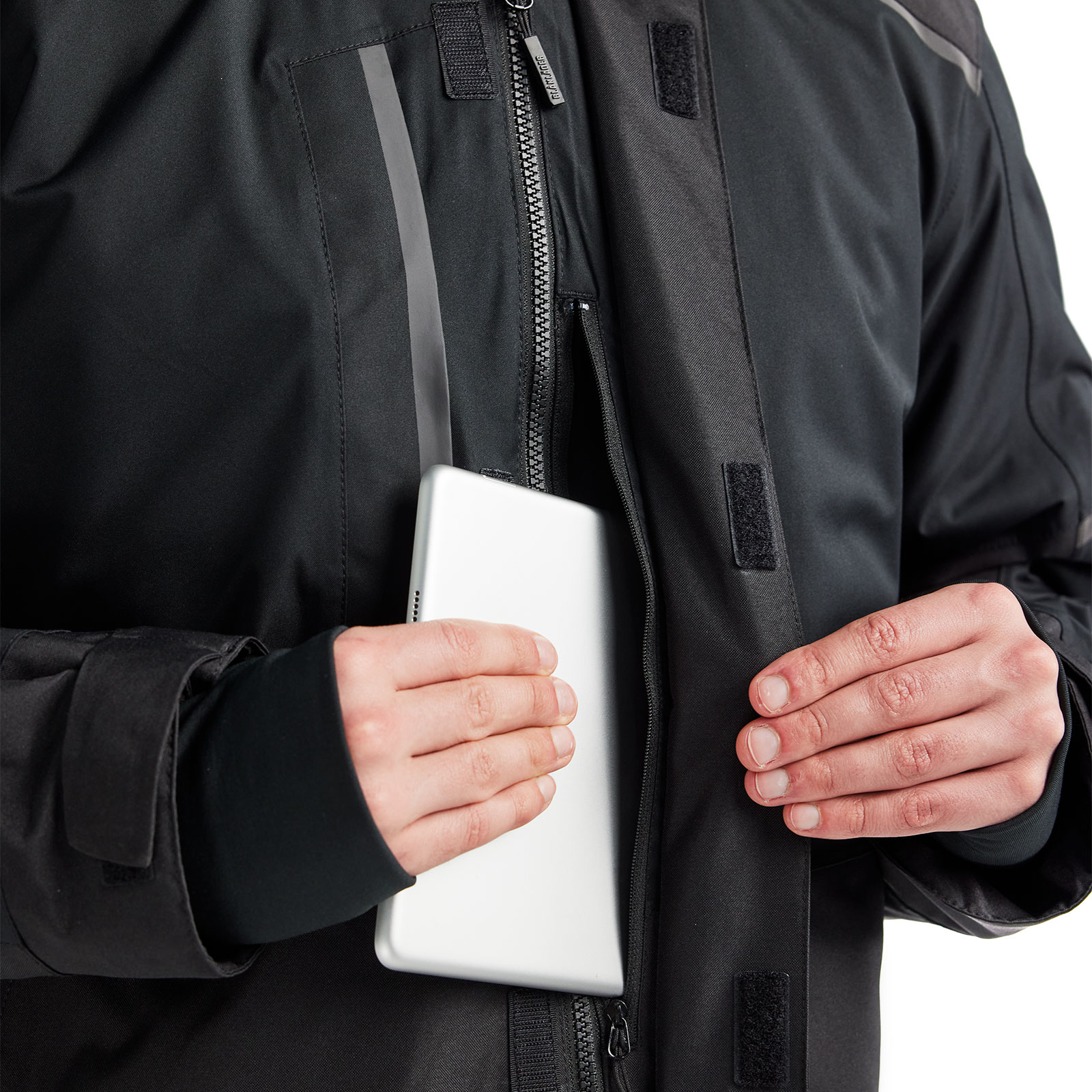 Bl&aring;kl&auml;der vinterjakke, Svart, large image number 5