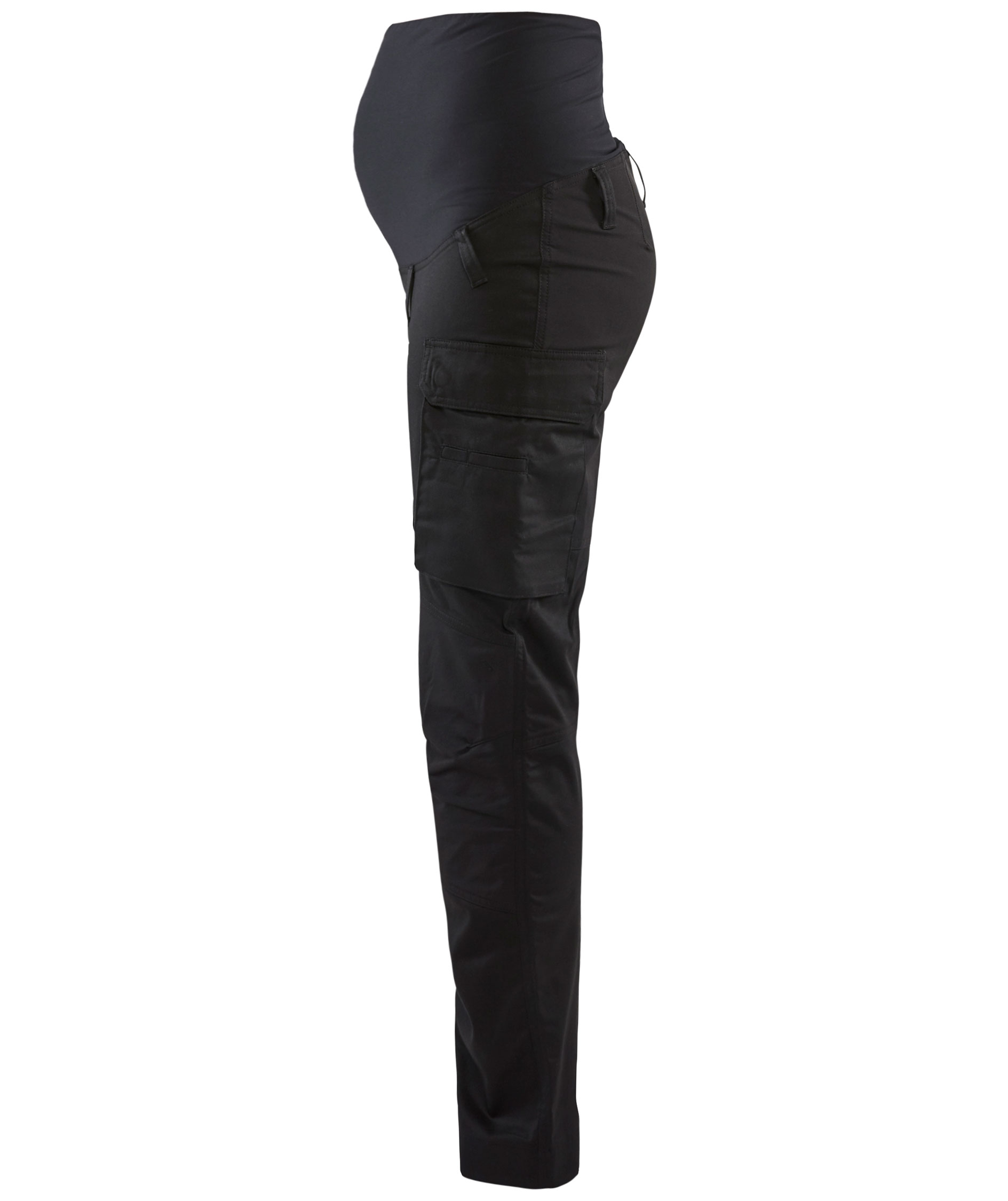 Bl&aring;kl&auml;der maternity work trousers Full stretch, Black, large image number 4