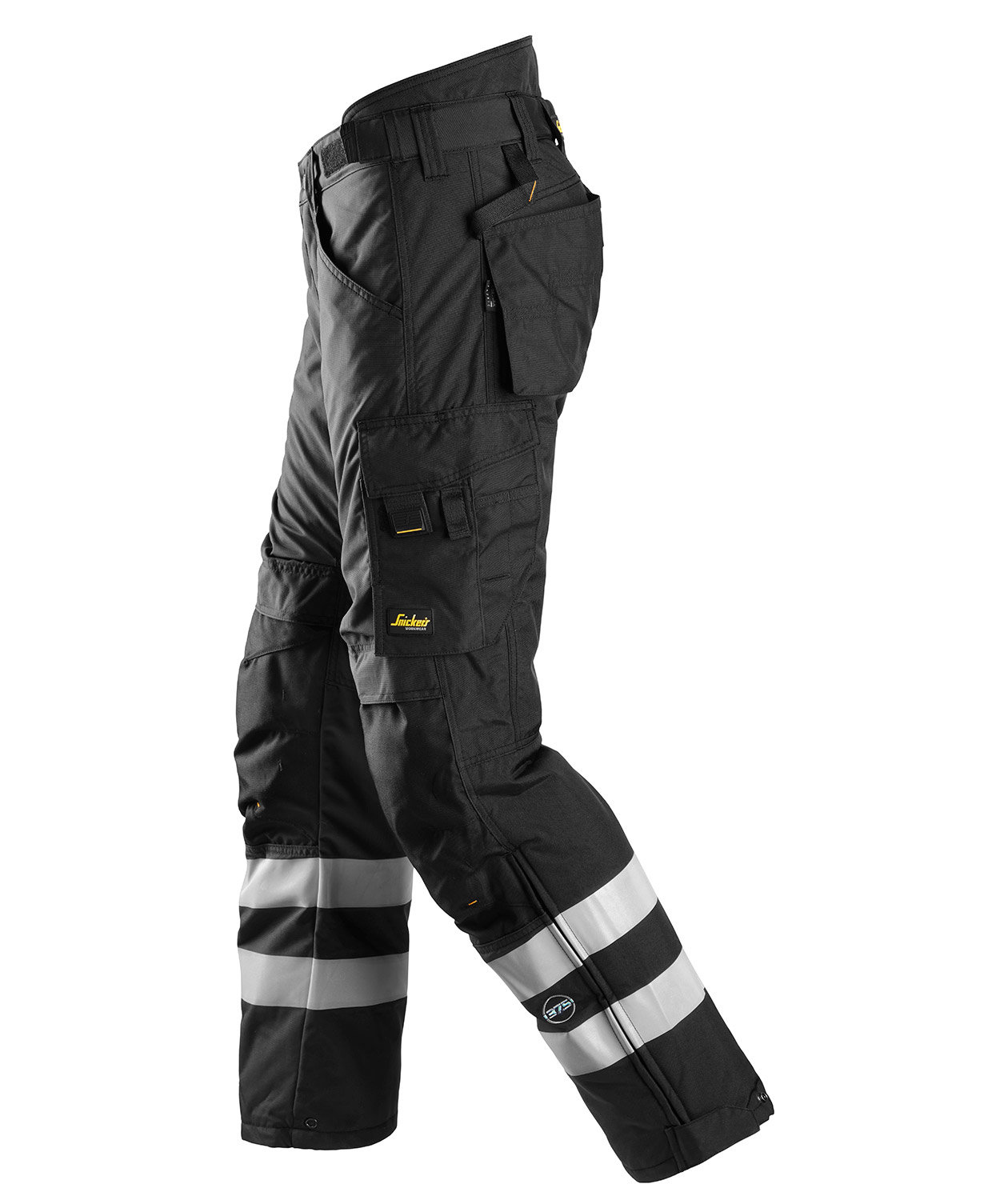 Snickers AllroundWork 37.5&reg; vinter byxa 6619, Svart, large image number 3