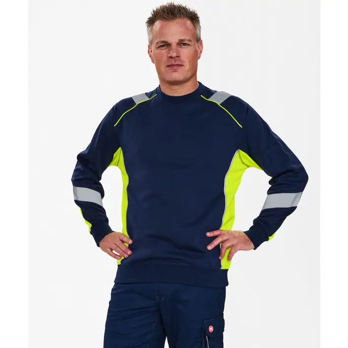 ENGEL Cargo Sweatshirt Workwear – Arbeitspullover Herren, 8870-256, Aus Litauen