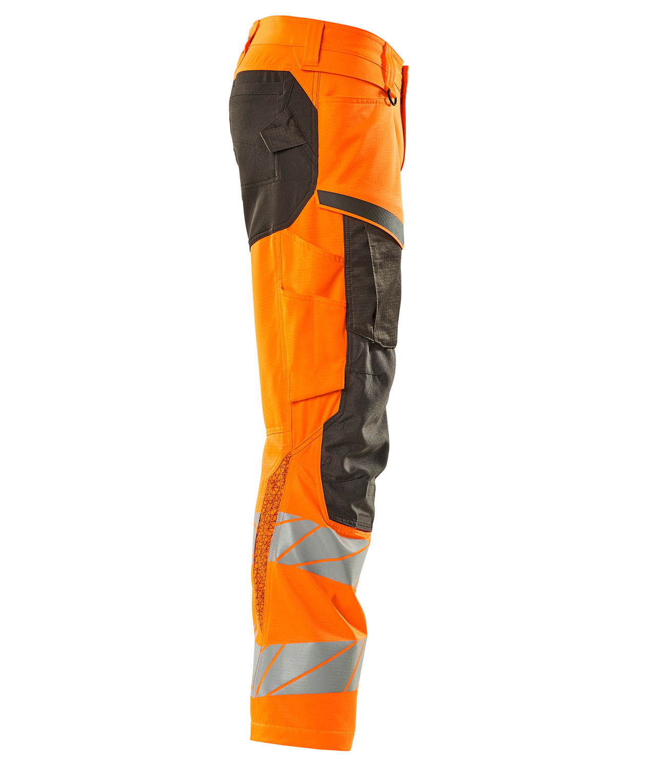 Mascot Accelerate Safe Arbeitshose, Hi-vis Orange/Dunkles Anthrazit, large image number 2