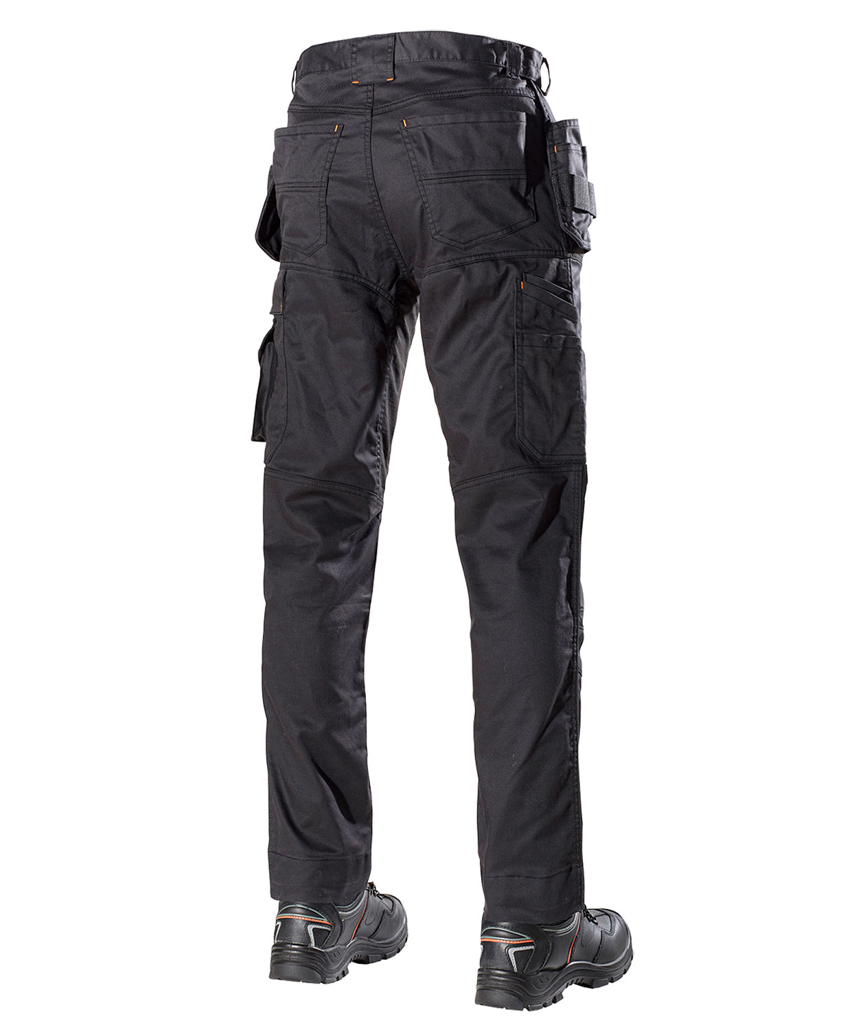 L.Brador&nbsp;1090PB hantverksbyxa, Svart