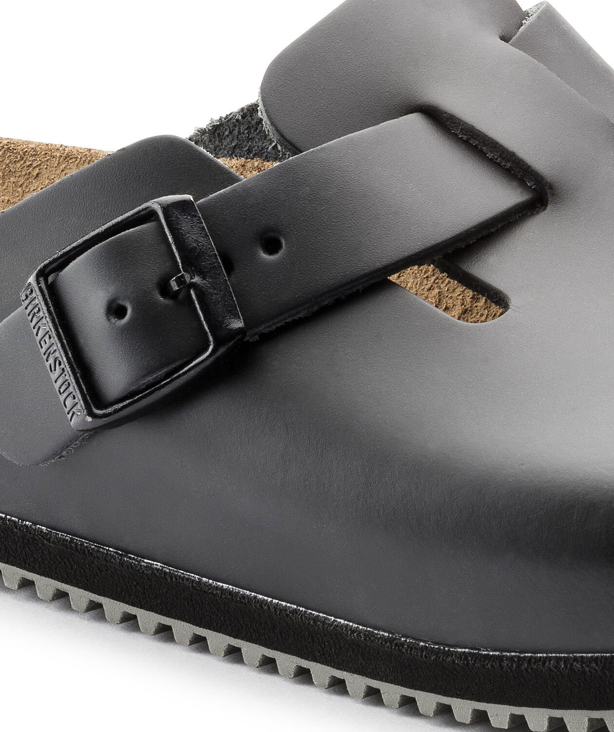 Birkenstock Boston Supergrip Regular Fit Sandalen, Schwarz, large image number 6