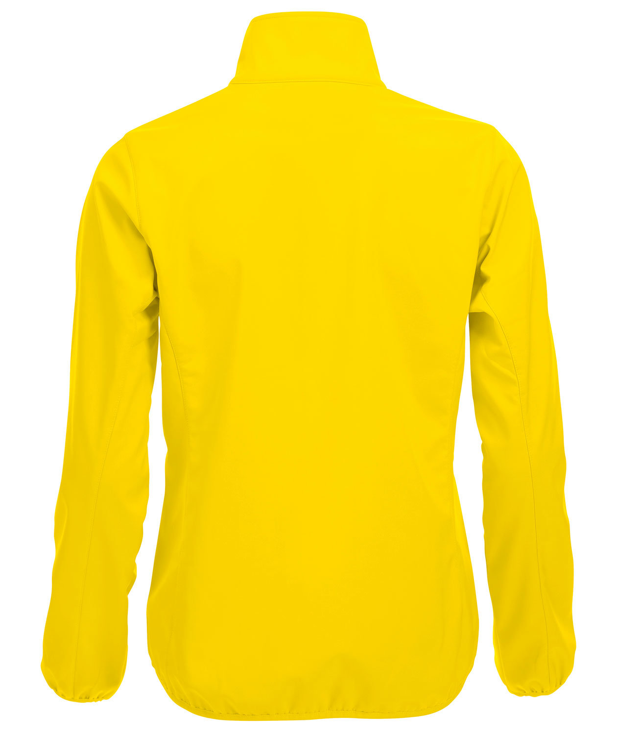 Clique Basic women's softshell jacket, Lemon Yellow, large image number 2