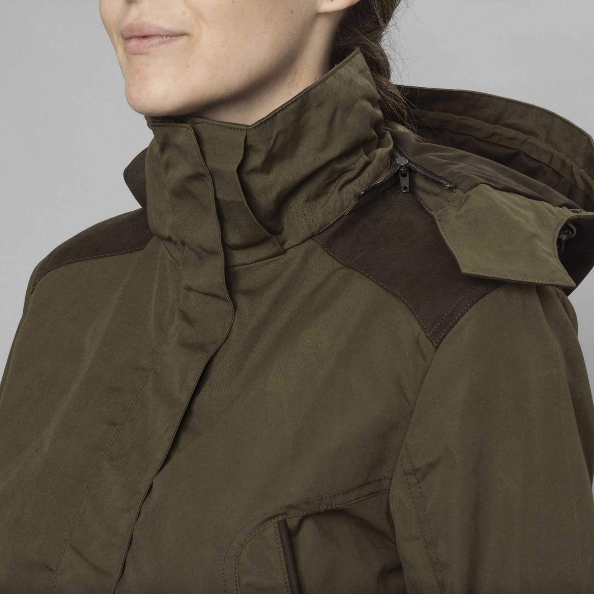 Seeland Key-Point Kora Damen Jacke, Pine green/Grizzly brown, large image number 7