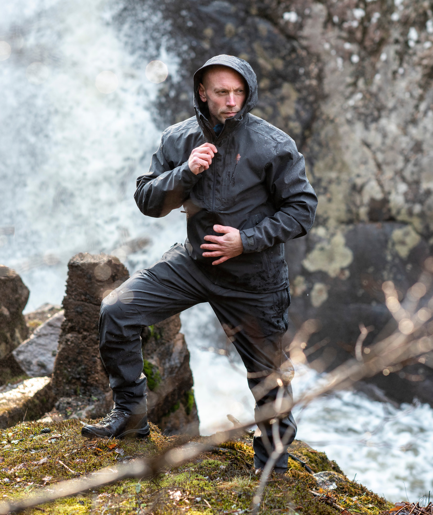 Pinewood Telluz jakke, M&oslash;rk Antracit, large image number 1