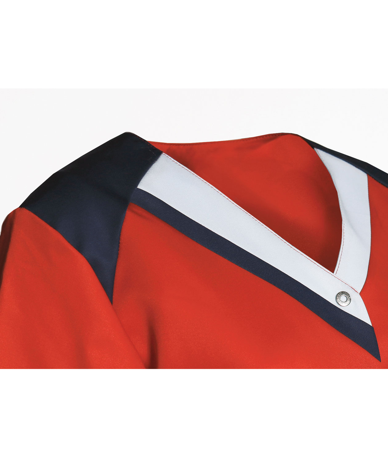 Nybo Workwear Nova Premium women's tunic, Red/Blue/Navy, large image number 2