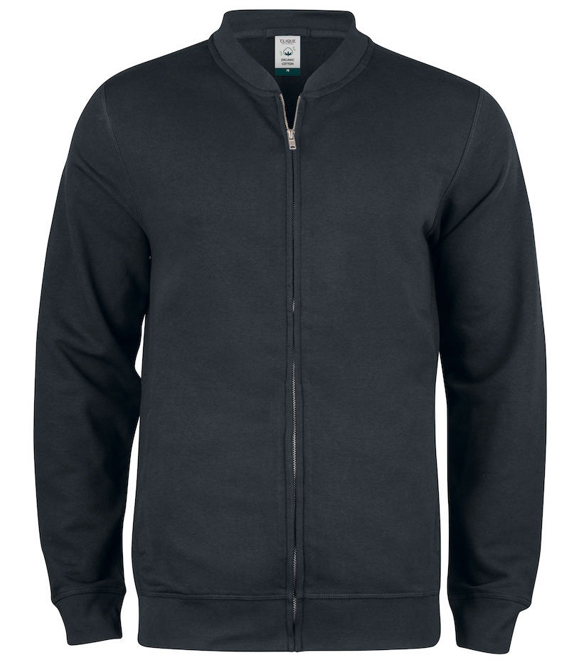 Clique Premium OC cardigan, Svart, Svart, swatch