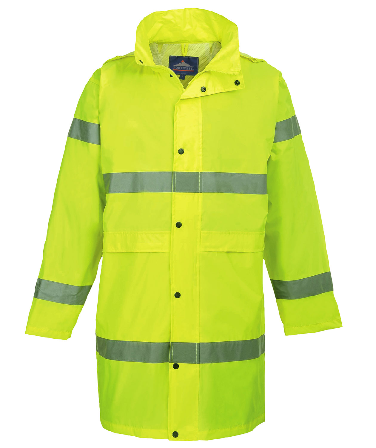 Portwest regnrock, Varsel Gul