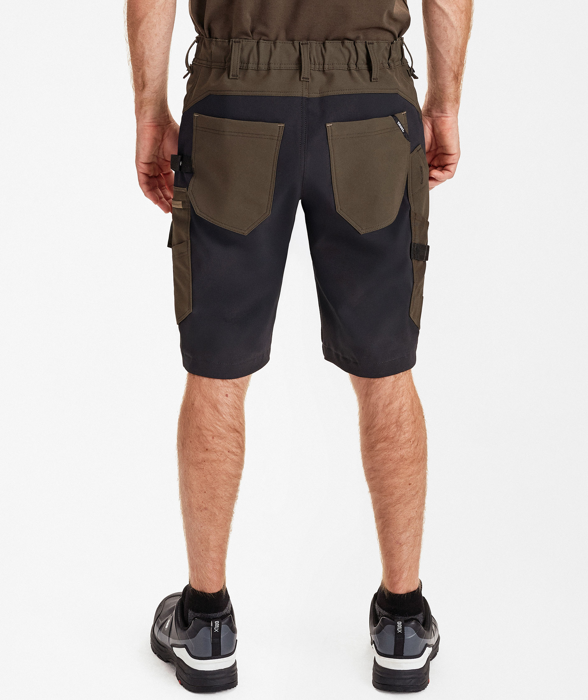 Engel Entire shorts full stretch, Forest Green/Black, large image number 4