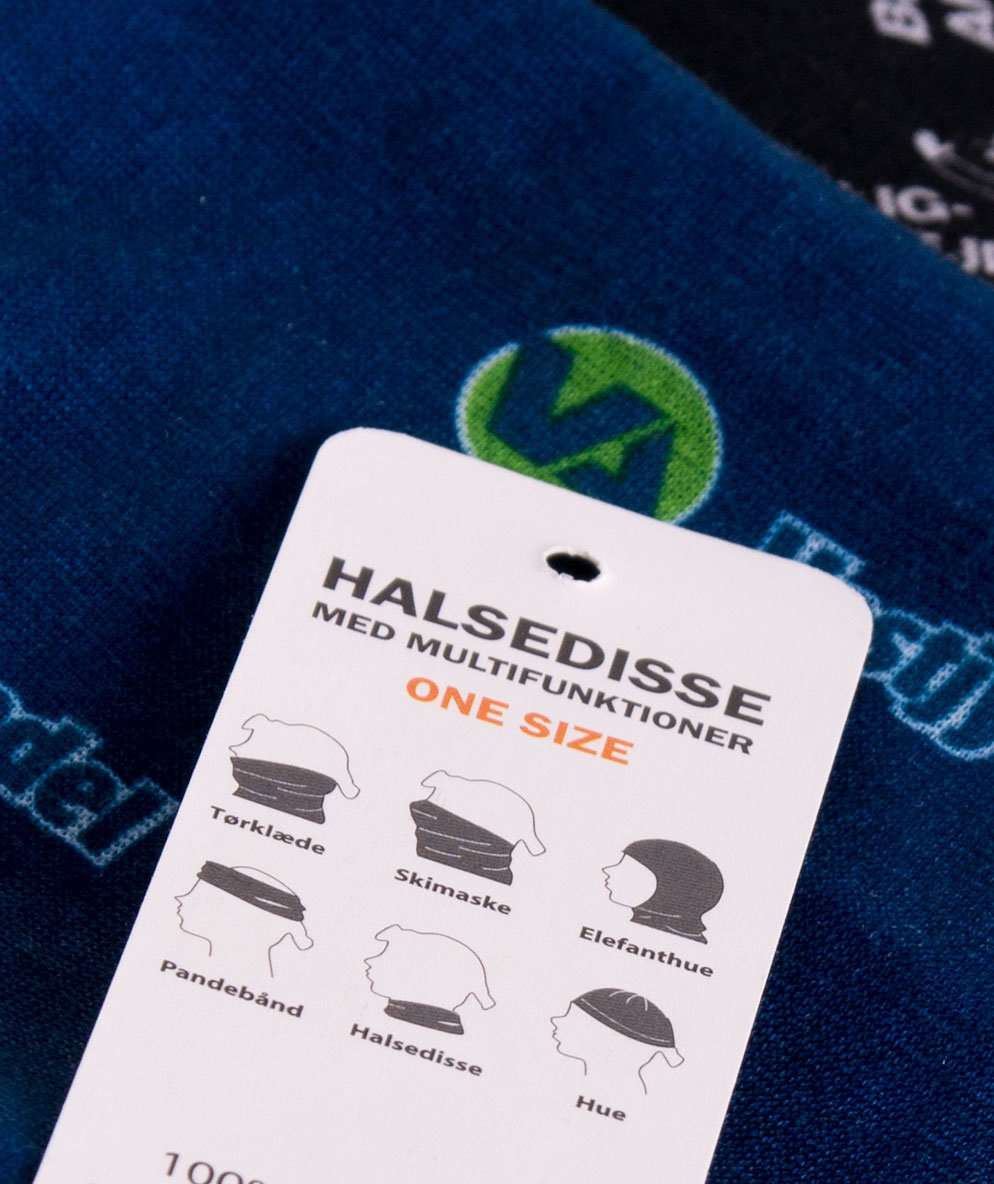 Halsedisse/halsr&oslash;r med eget logo, Valgfri farve, large image number 2