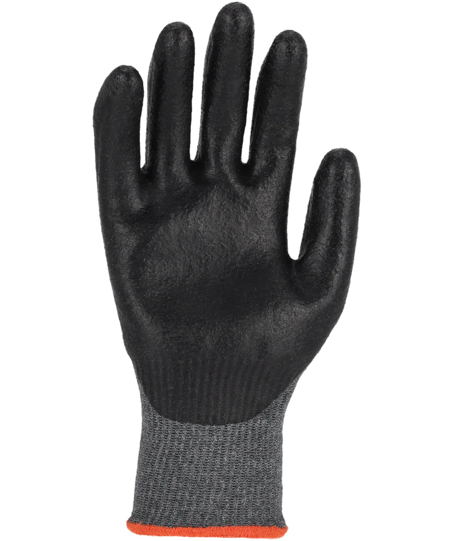 Tegera 2010 Arc flash Arbeitshandschuhe cut E, Schwarz/Grau, large image number 2