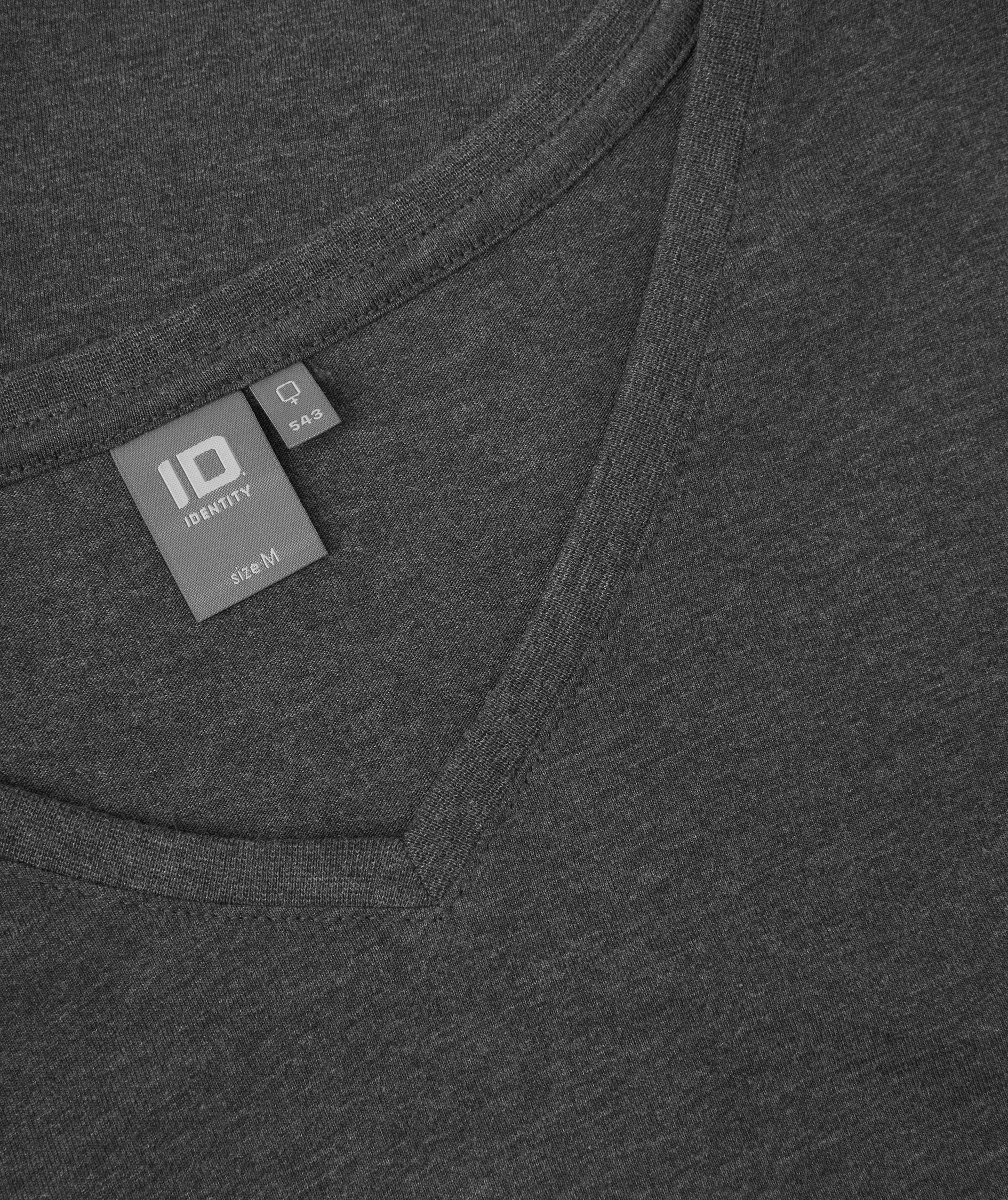 ID CORE women's  T-shirt, Anthracite Grey Melange, large image number 3