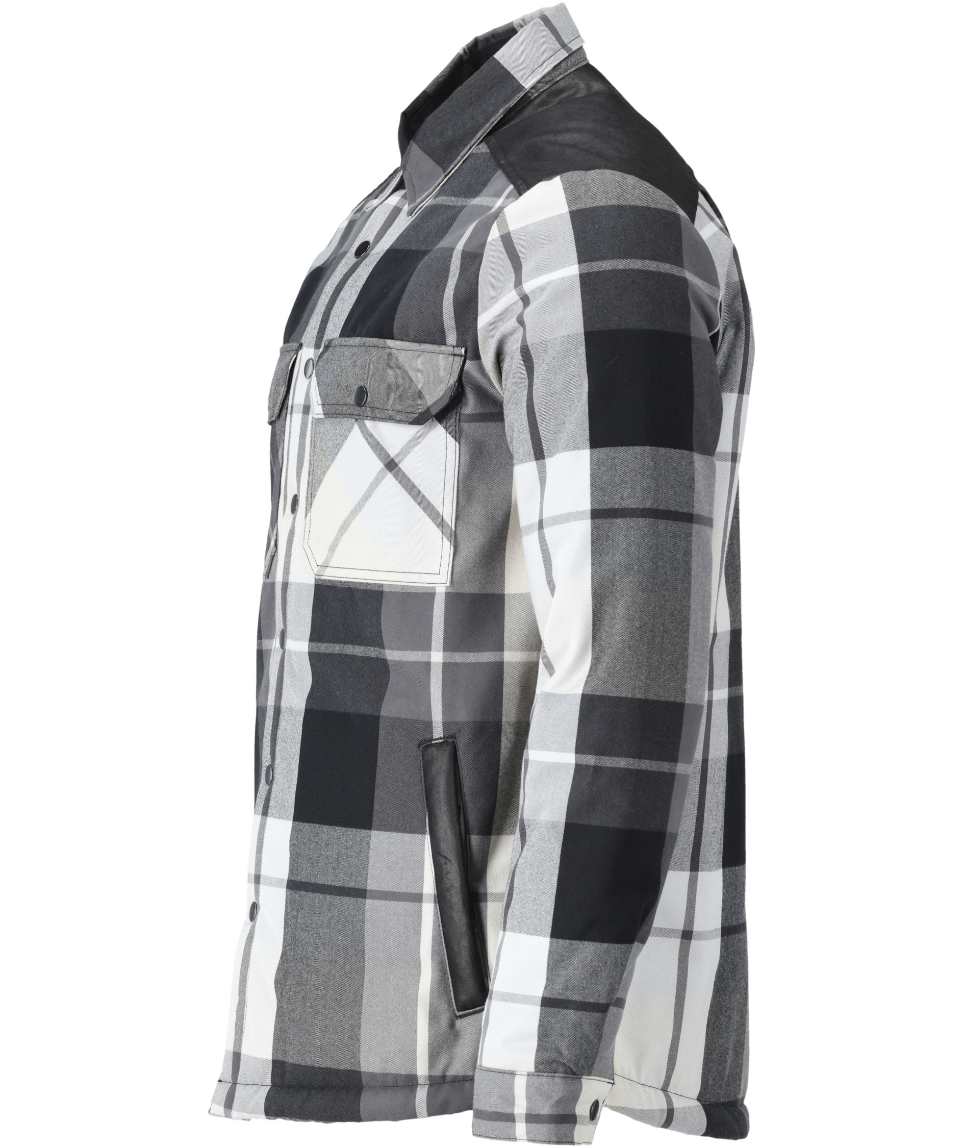 Mascot Customized flanell skjortejakke, Stein gr&aring;, large image number 4