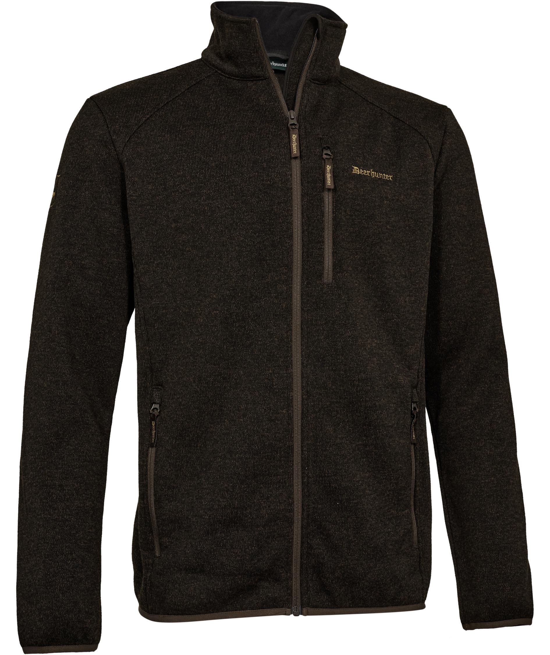 Deerhunter Moor strikket jakke, Brown Leaf
